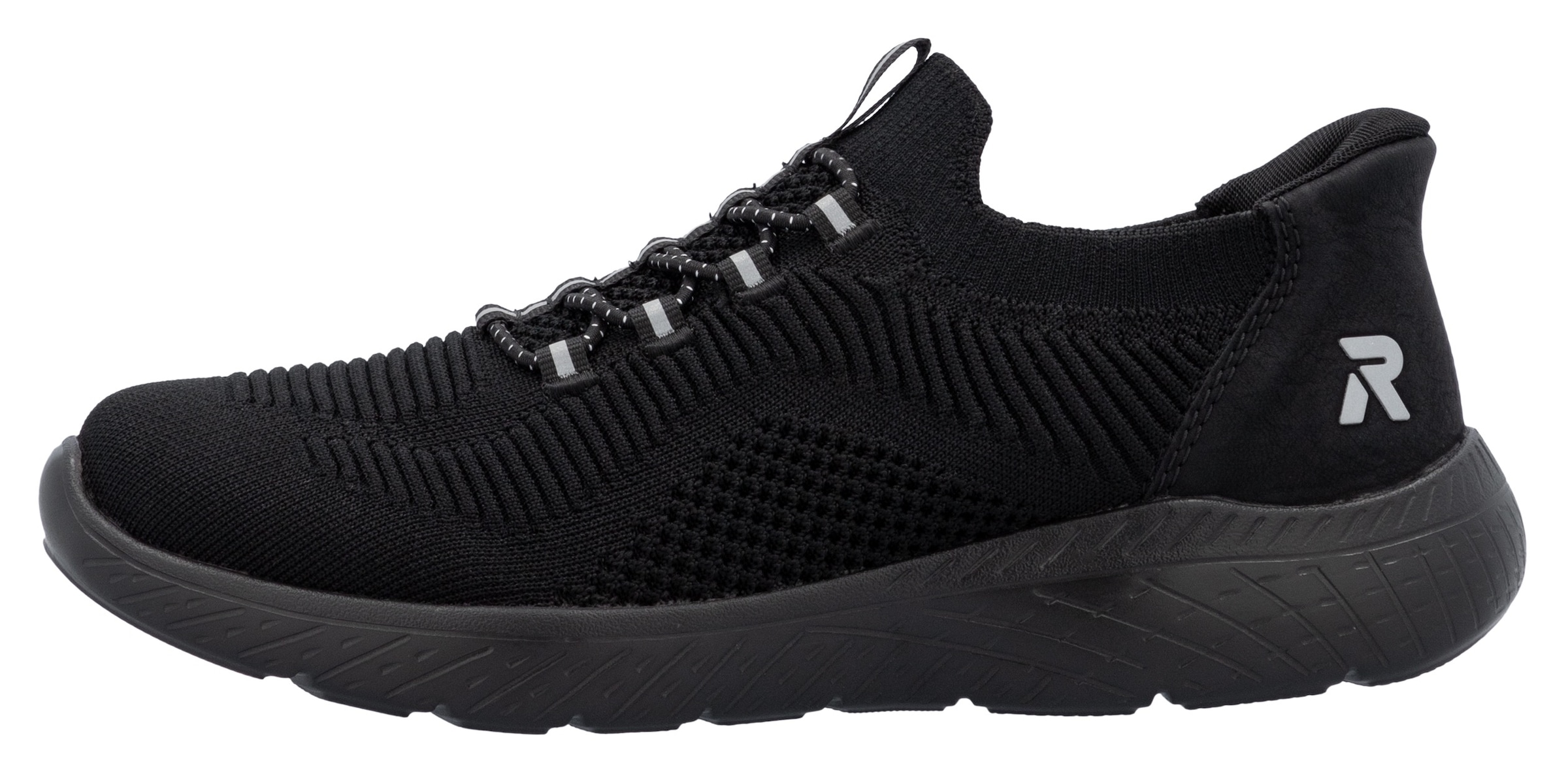 RIEKER Sport Slip-On Sneaker »Ready2GO«, Halbschuh, Freizeitschuh, Slipper mit MemoSoft-Innensohle