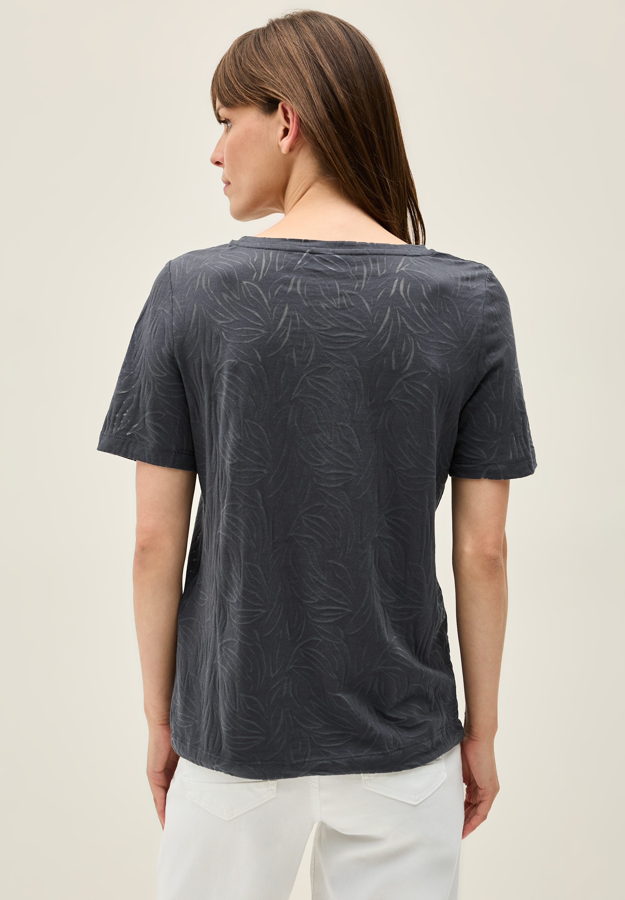 Cecil T-Shirt, im soften Baumwoll-Mix