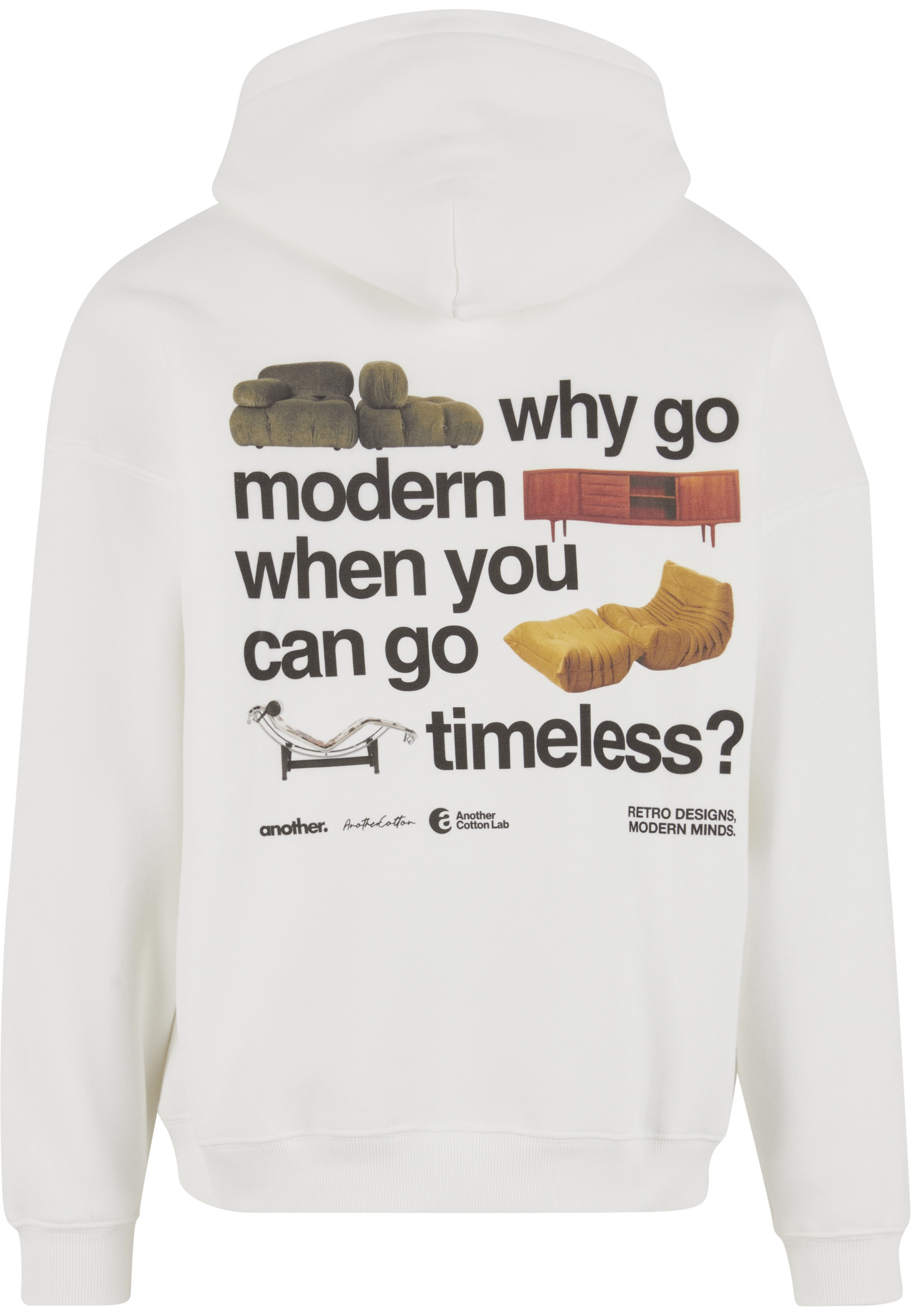 Another Cotton Lab Kapuzensweatshirt »Another Cotton Lab Timeless Oversized Hoodie«, 1
