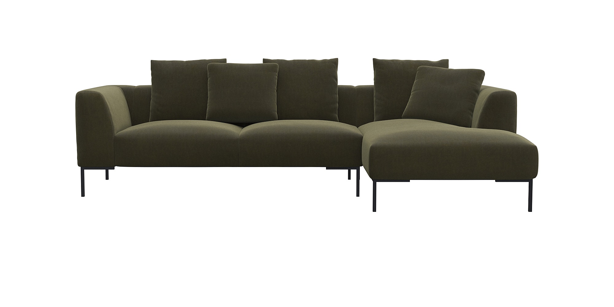 FLEXLUX Ecksofa »Sava Designsofa bequem ir kom...