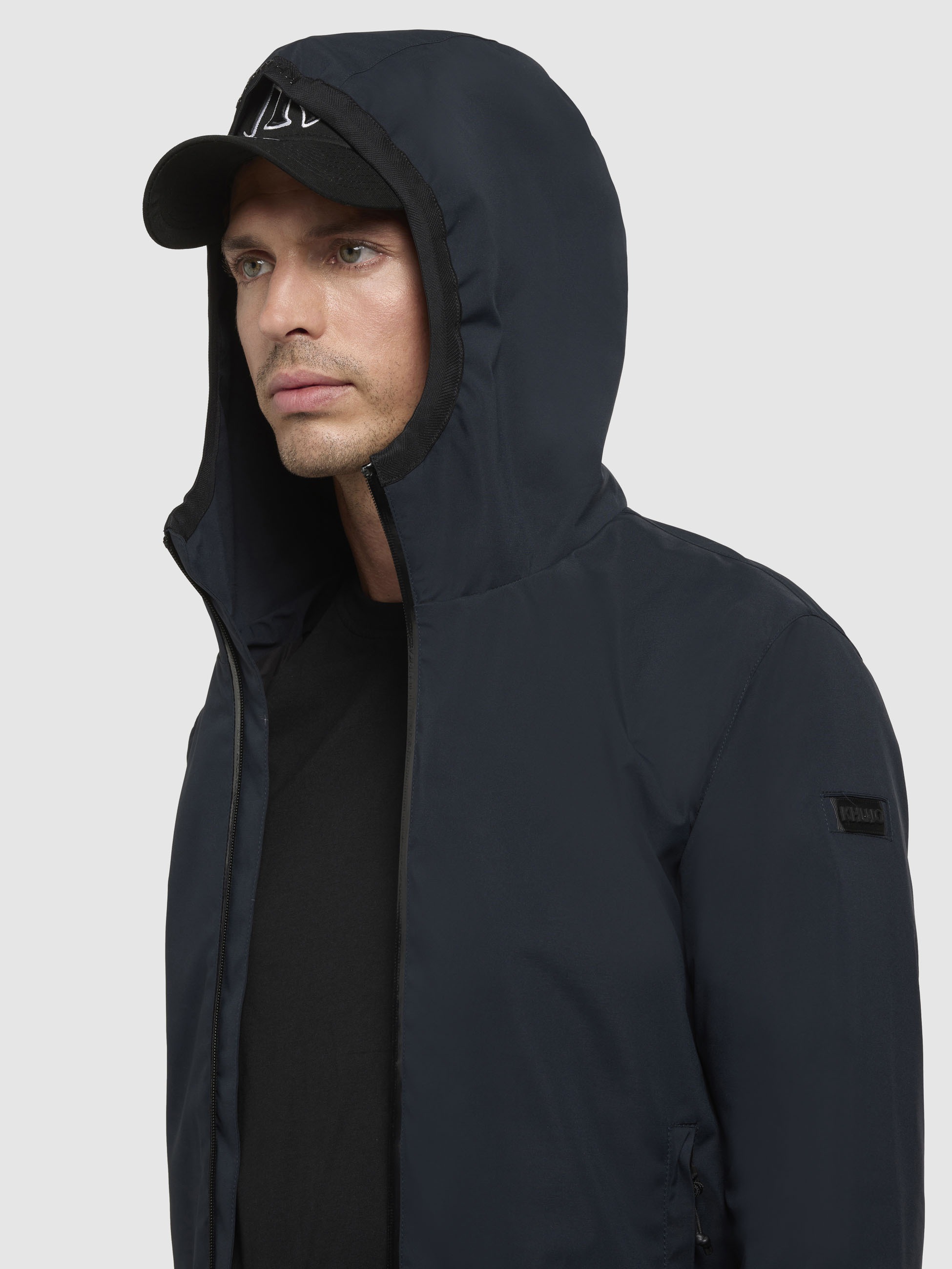 khujo Anorak »LARM«, mit Kapuze