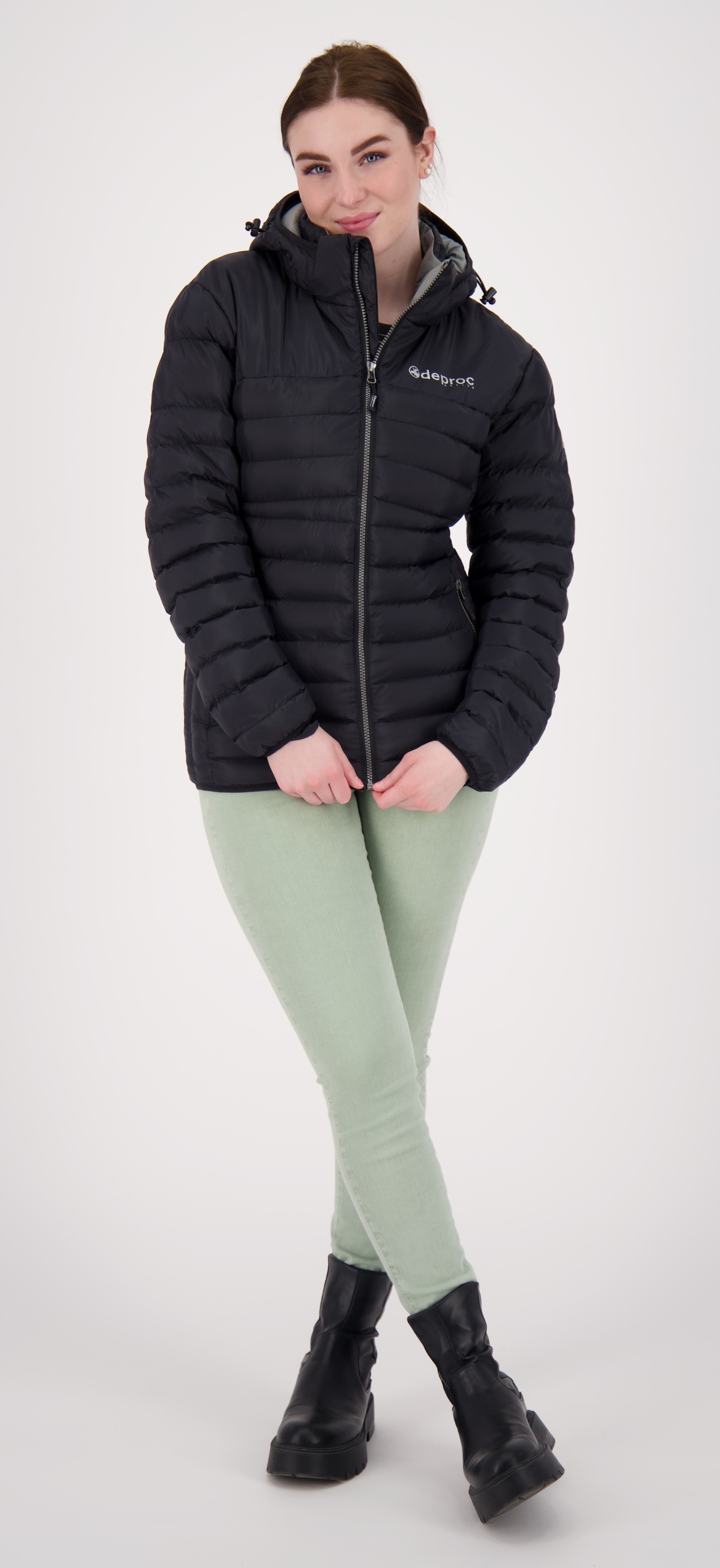 Deproc Active Gilmour II Women Quilted Jacket Anthracite M 6