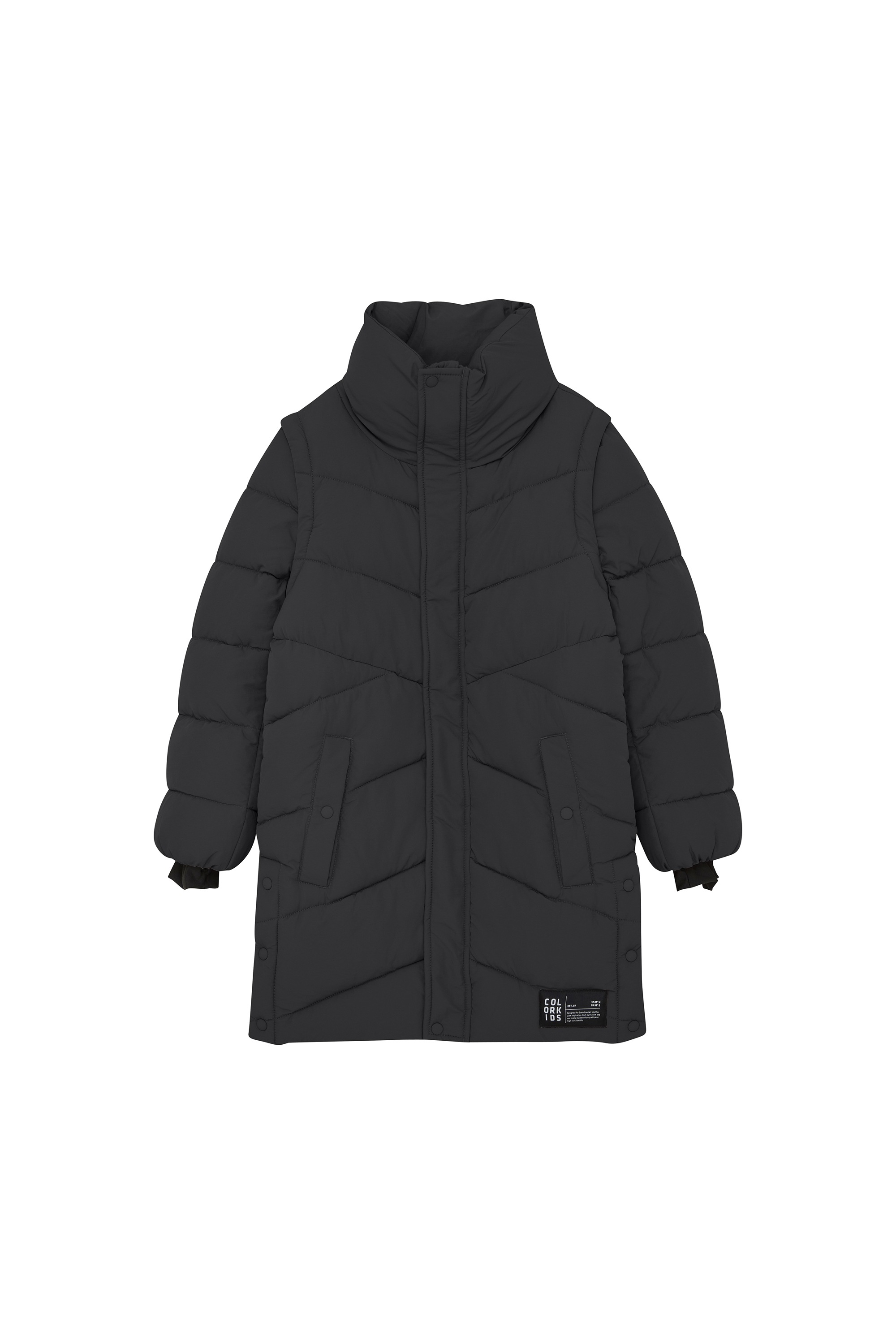COLOR KIDS Steppmantel "Steppjacke COJr. Jacket/West - Quilt - long"