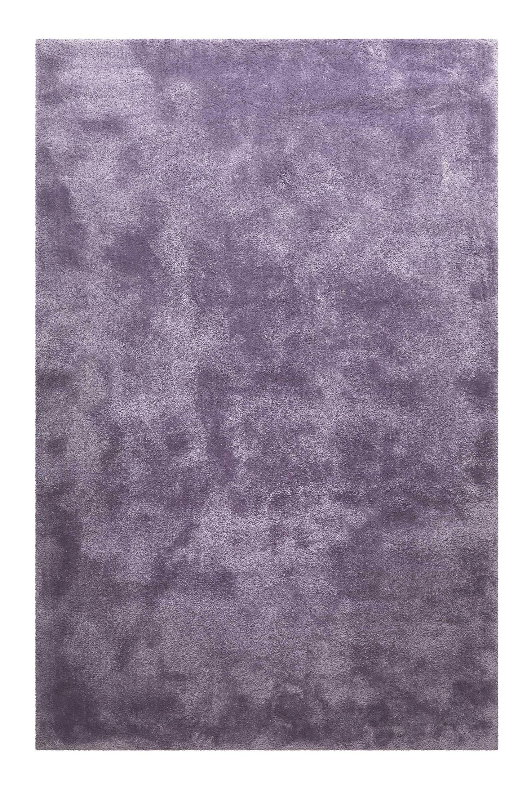Homie Living Teppich "Pisa" rund 25 mm Höhe Hochflor, Microfaser, uni, weich, Shaggy, Wohnzimmer, Schlafzimmer