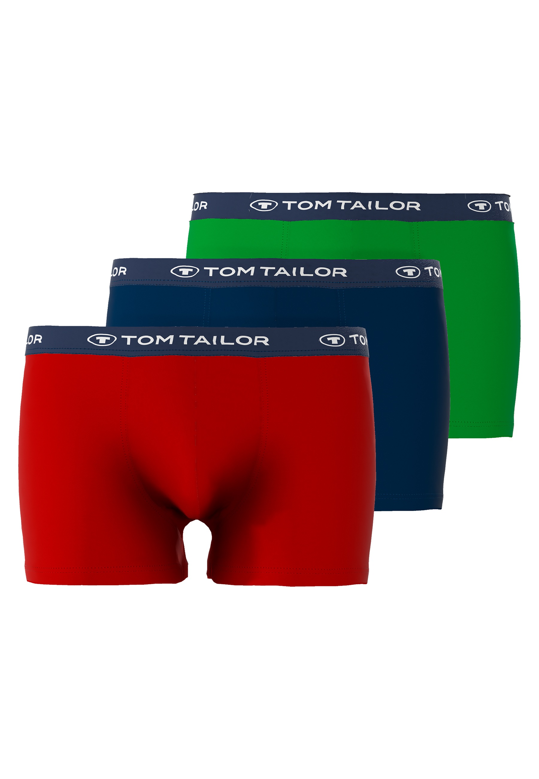 TOM TAILOR Boxershorts "Buffer", (Packung, 3 St.)