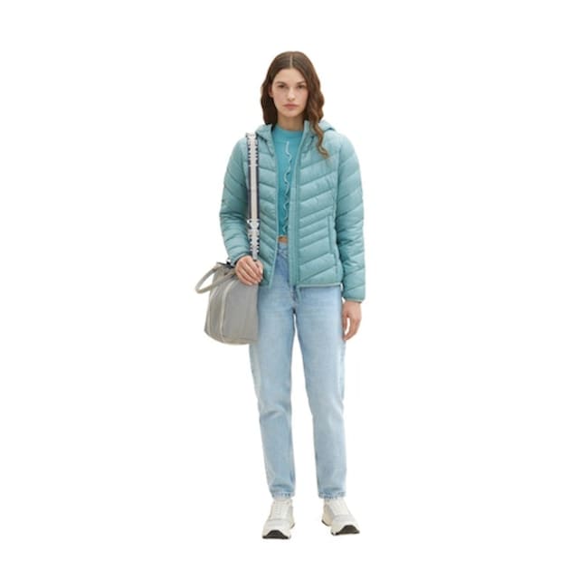 TOM TAILOR Denim Steppjacke »Tom Tailor Denim Damen Steppjacke«, mit  Kapuze, mit Steppmusterung für kaufen | BAUR