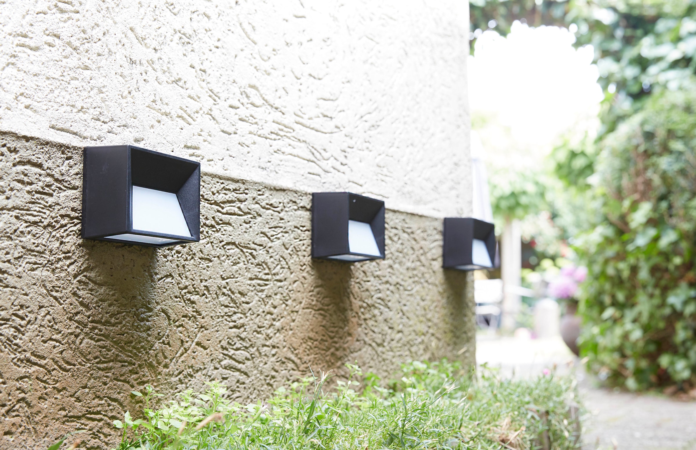 LUXFORM Außen-Wandleuchte »Solar-Intelligente ...