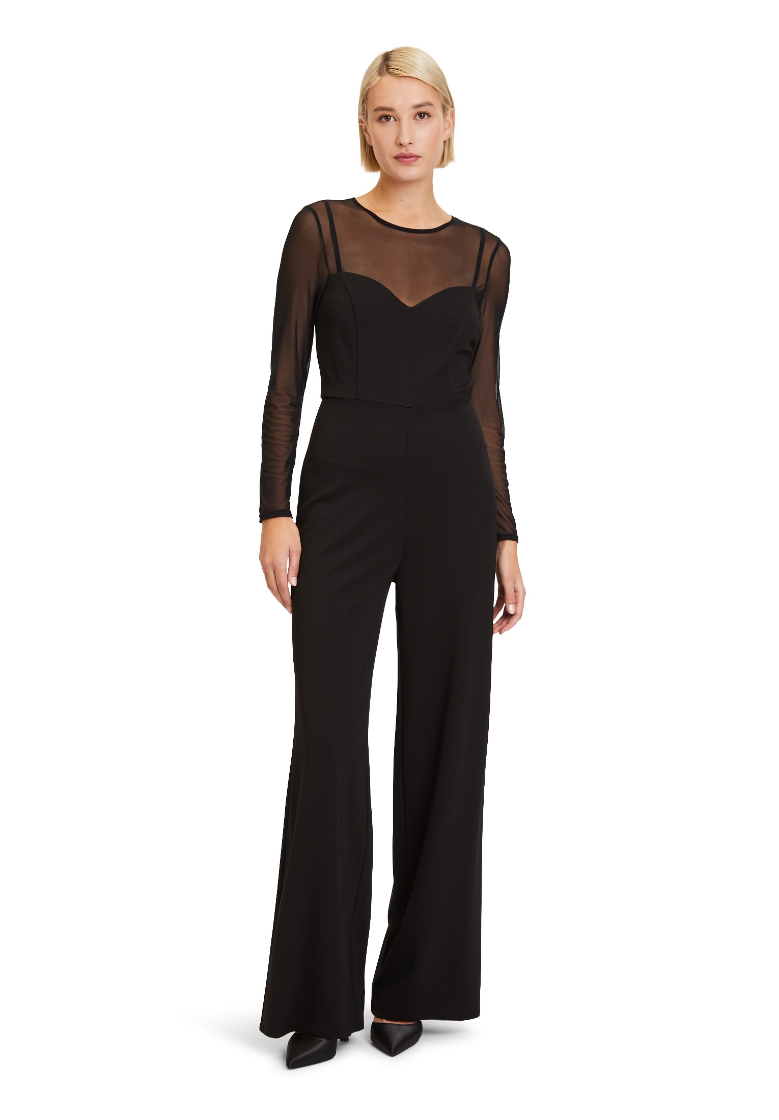 Vera Mont Overall "Vera Mont Jumpsuit mit 3/4 Arm", (1 tlg.), Transparent günstig online kaufen