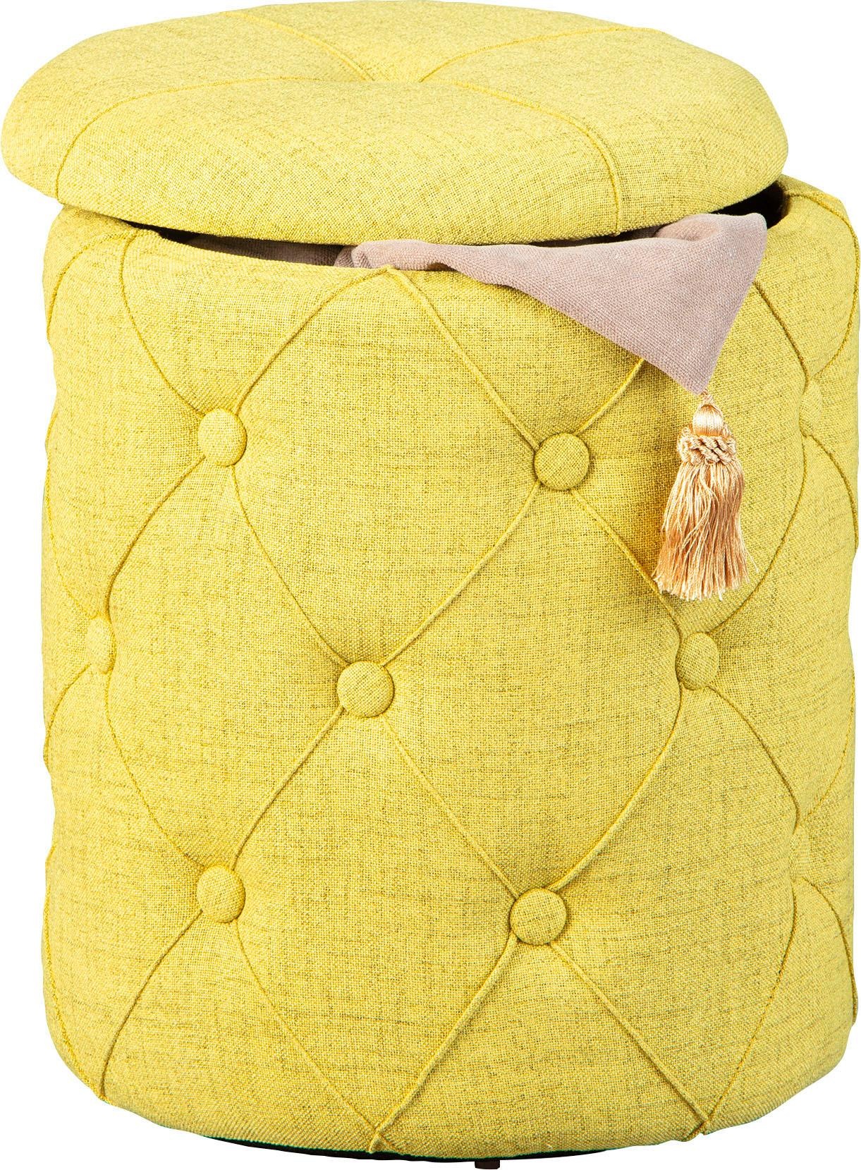 INOSIGN Hocker "Yapak", Pouf mit Stauraum günstig online kaufen
