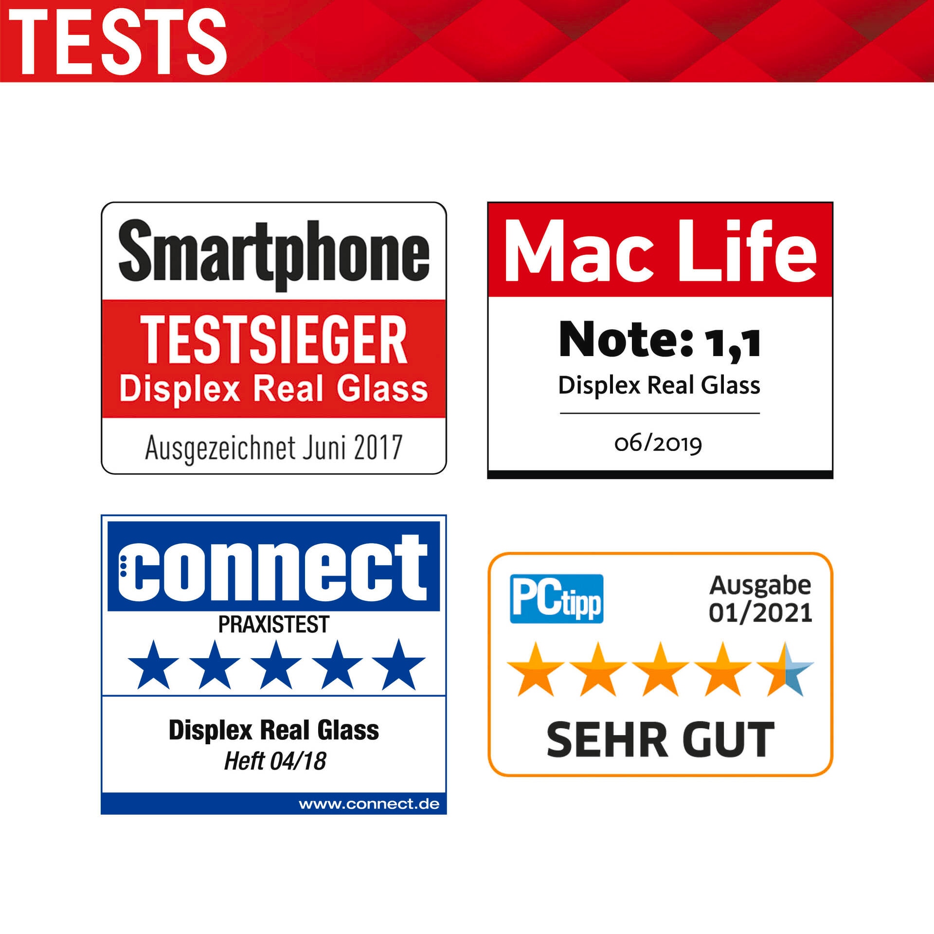 Displex Displayschutzfolie »Real Glass Samsung Galaxy A14 5G«