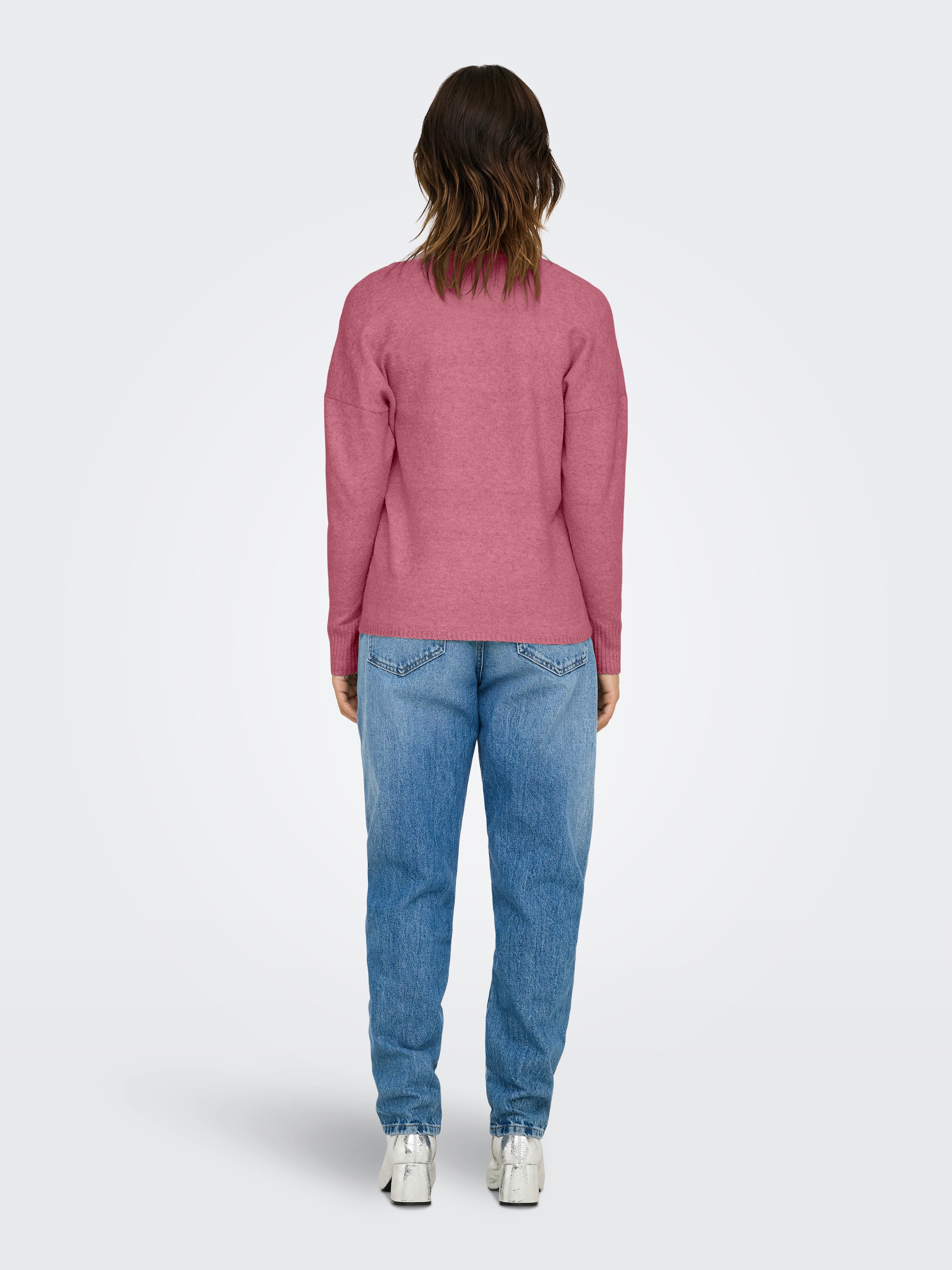 ONLY V-Ausschnitt-Pullover »ONLRICA LIFE L/S V-NECK PULLO KNT NOOS«