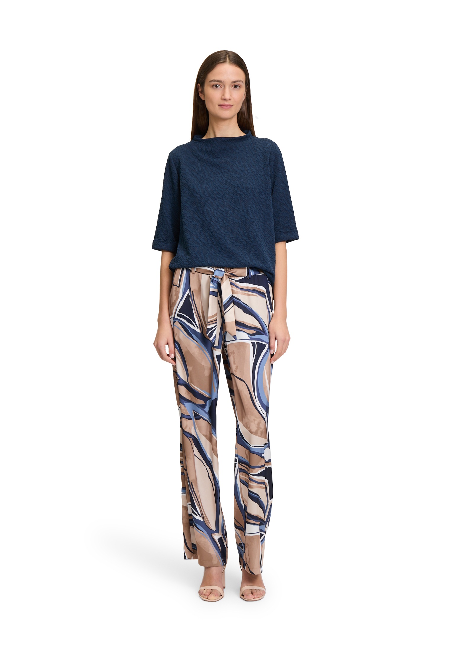 Betty&Co Kurzarmshirt »Betty & Co Sweatshirt mit Rundhalsausschnitt«, (1 tlg.)