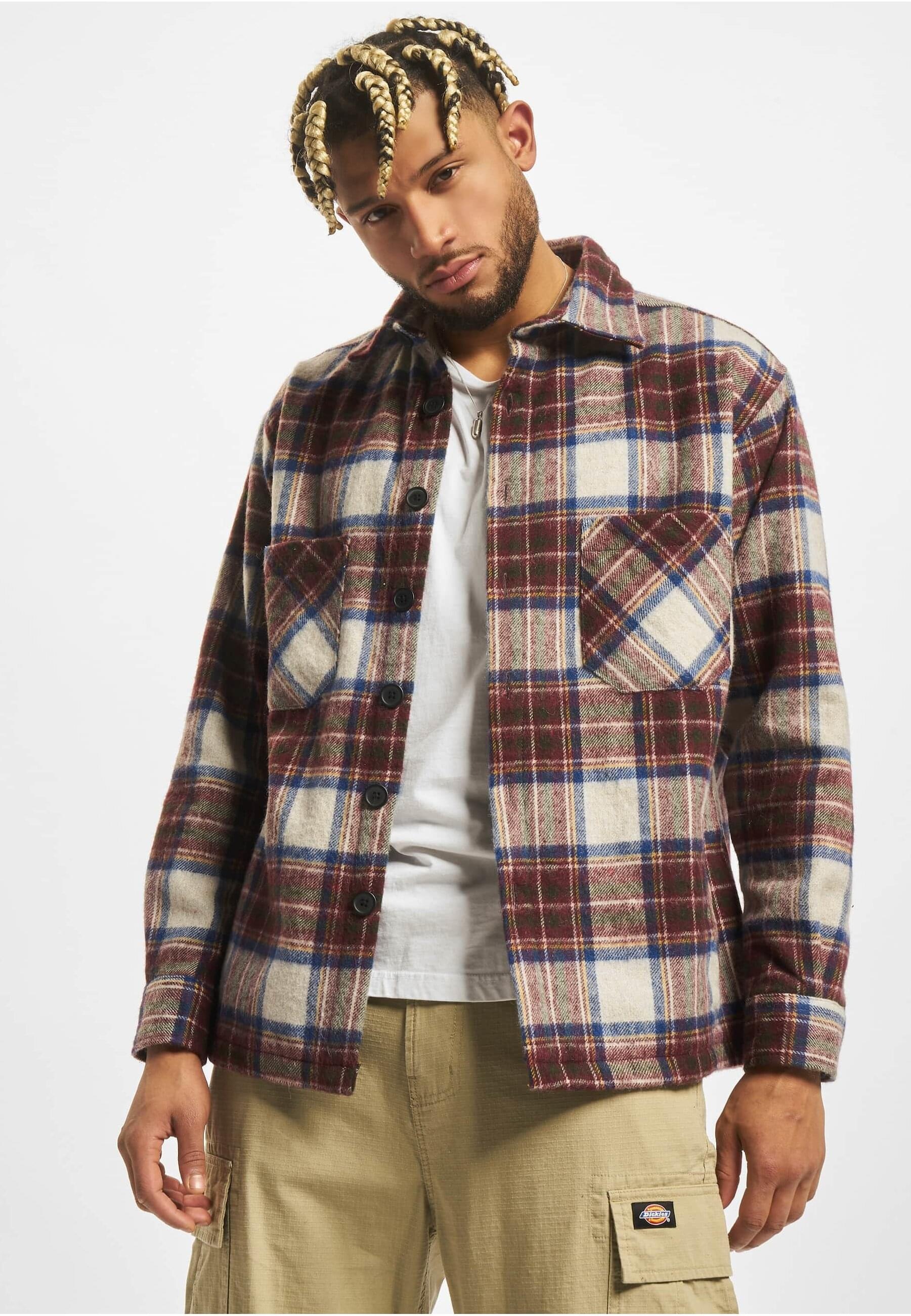 2Y Premium Langarmshirt »Herren 2Y Flannel Button Shirt«, (1 tlg.)