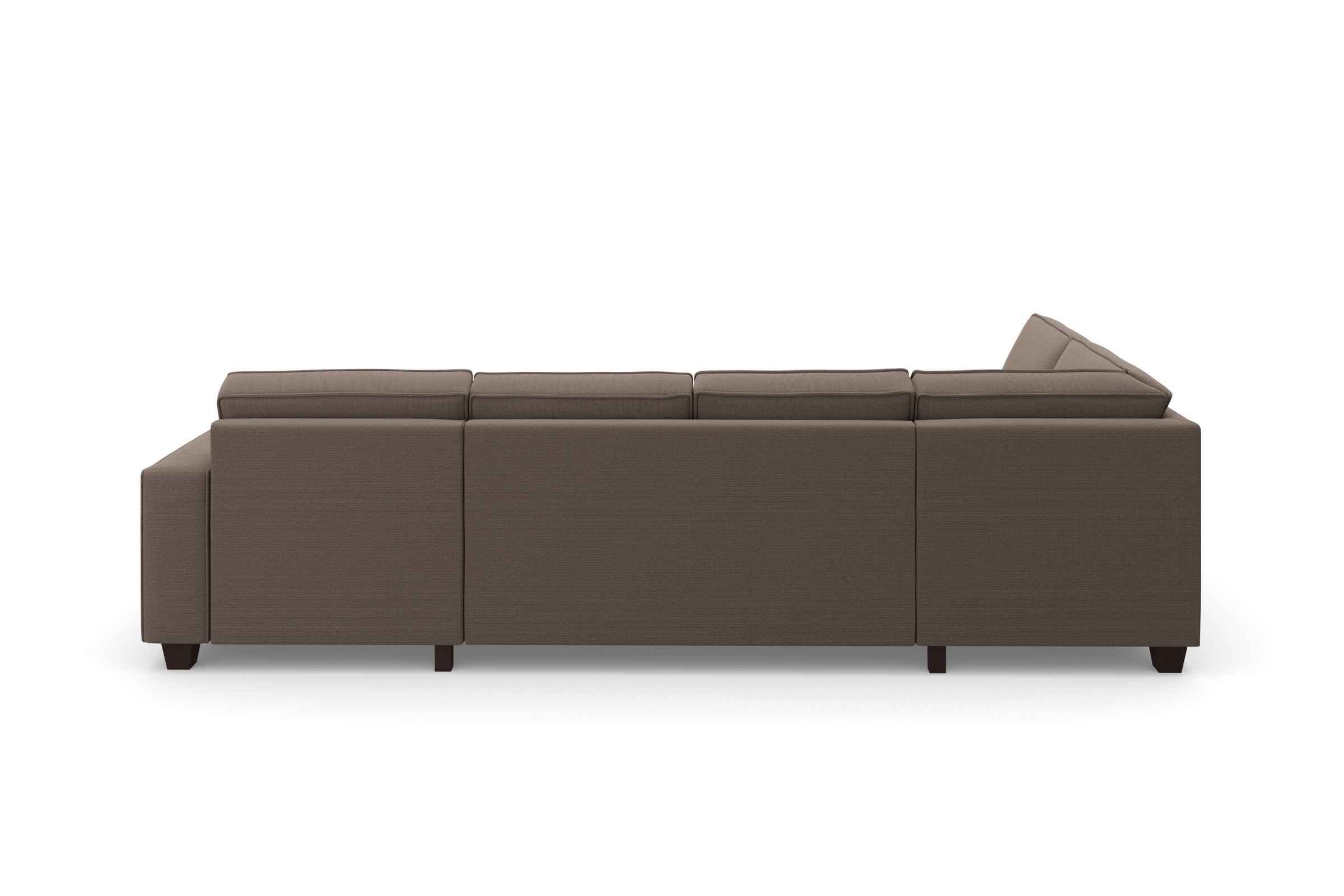Home Affaire Wohnlandschaft County U-Form Taupe 6