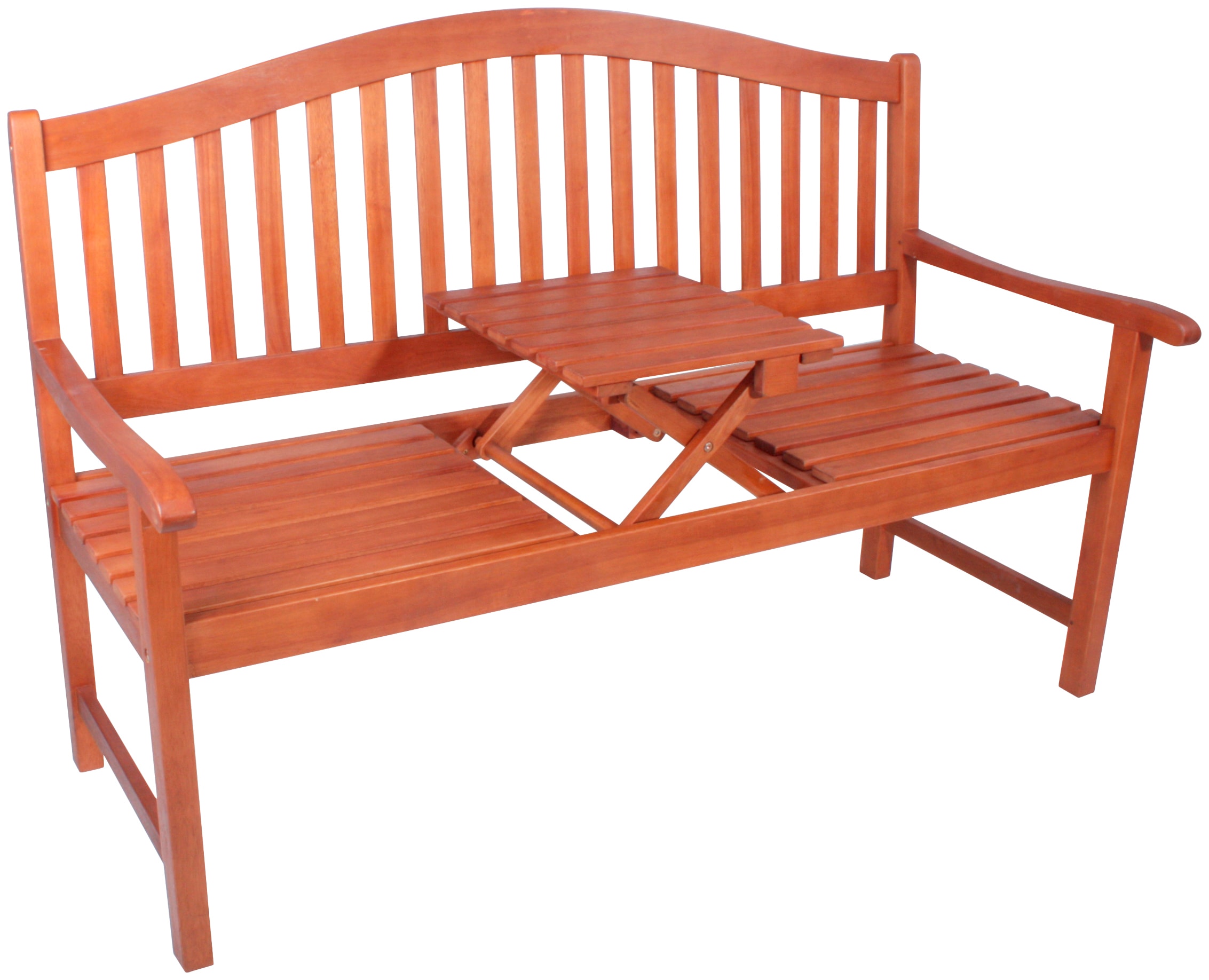 Gartenbank »PHUKET«, mit hochklappbarem Tisch, BxTxH: 150x63x105 cm