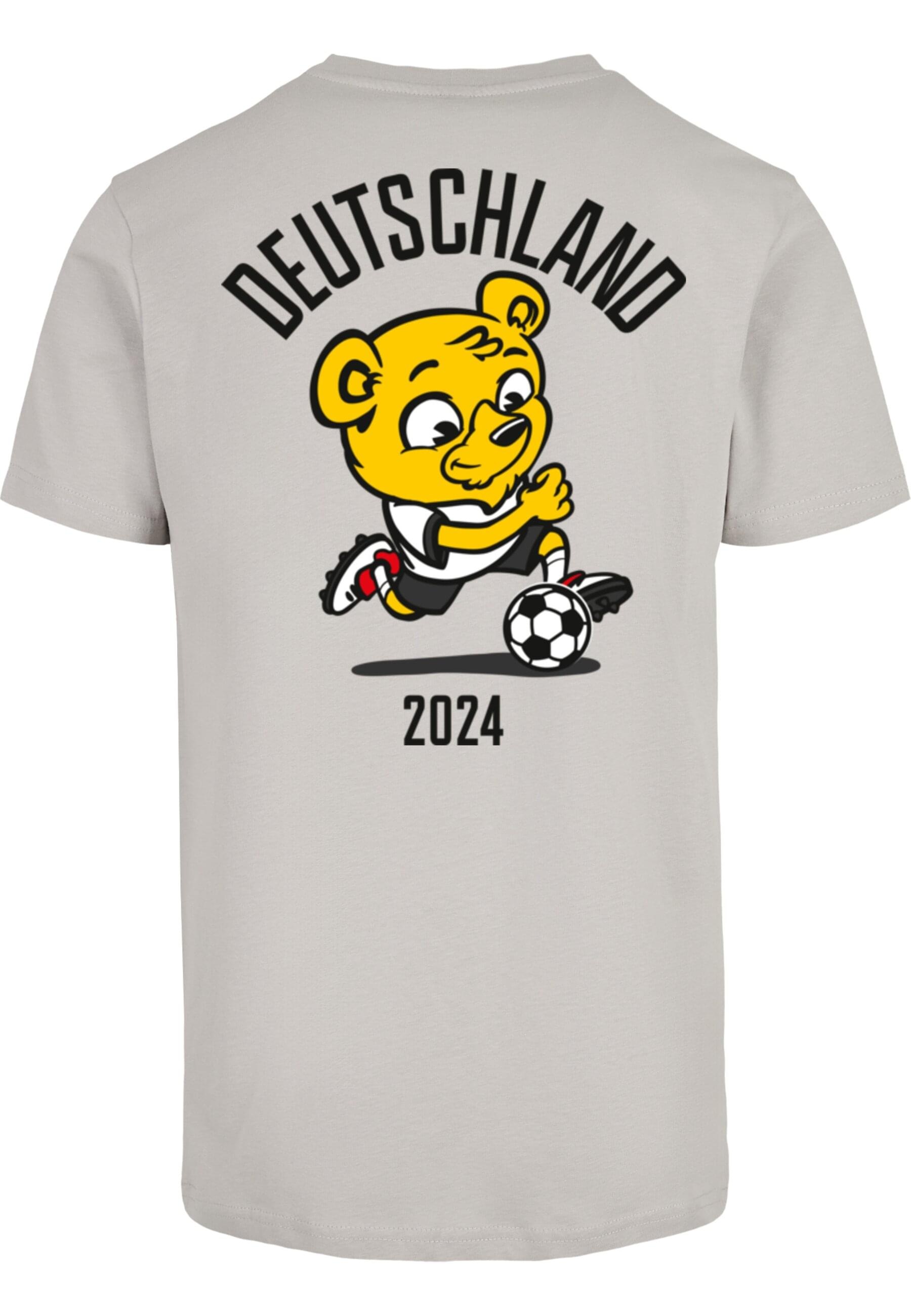 MisterTee T-Shirt "MisterTee Football Bear Tee" 1 Stk. tlg. günstig online kaufen