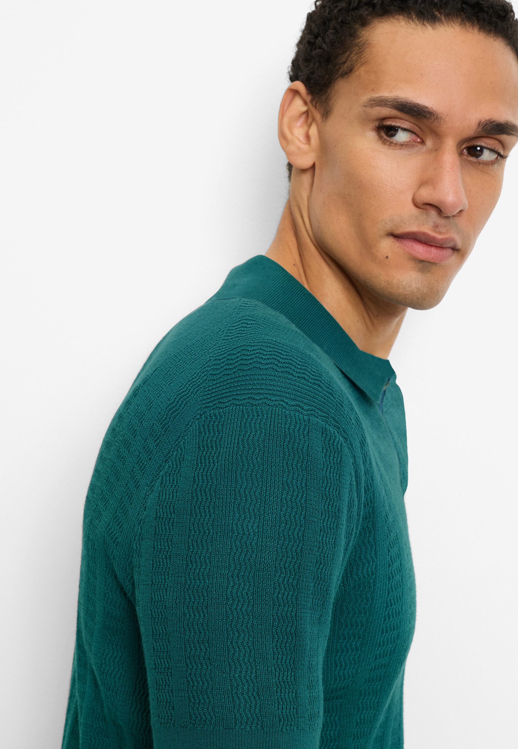 OLYMP Poloshirt »OLYMP Casual Strick, Polo«