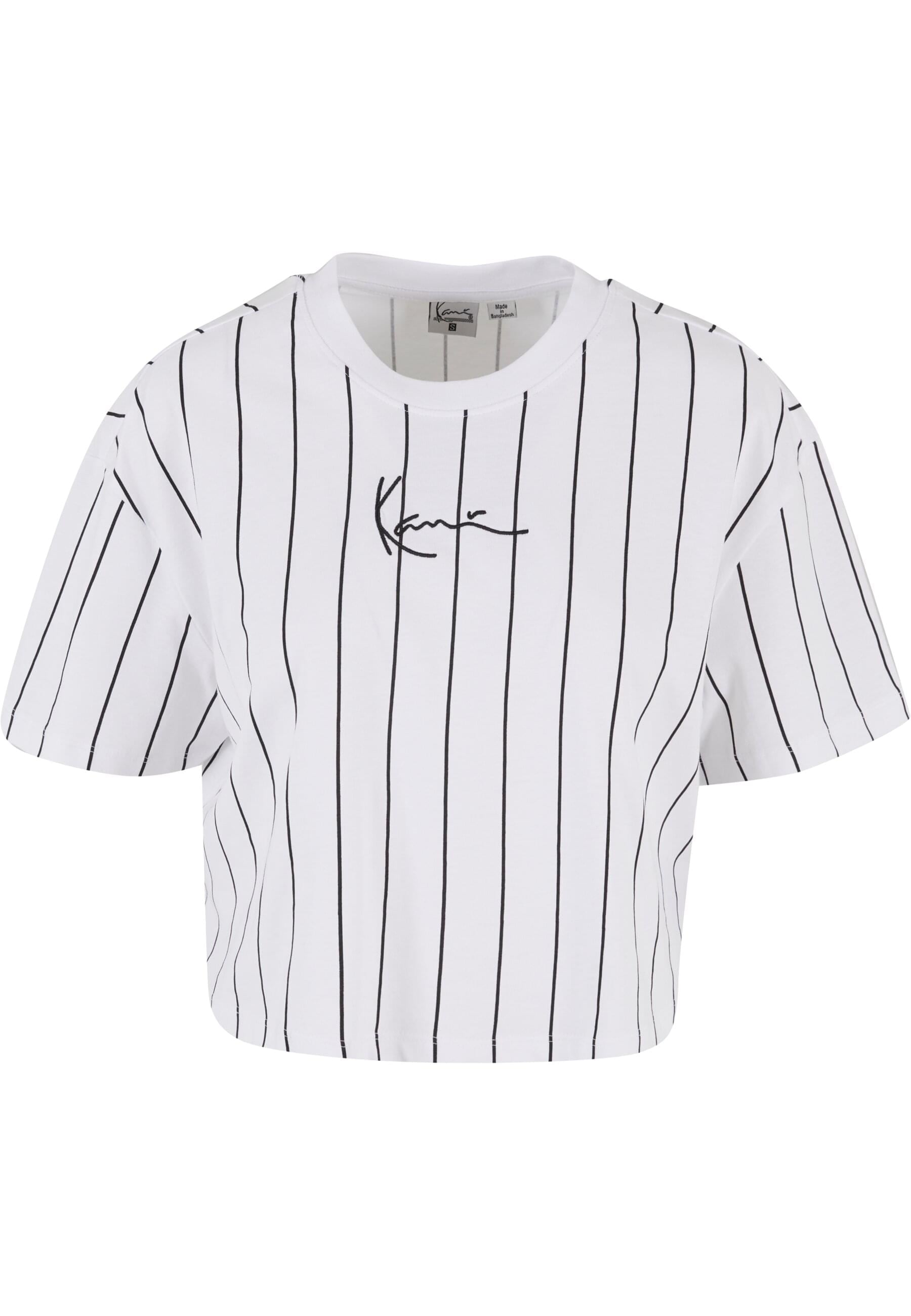 Karl Kani T-Shirt "Karl Kani Damen Small Signature Essential Pinstripe Crop günstig online kaufen