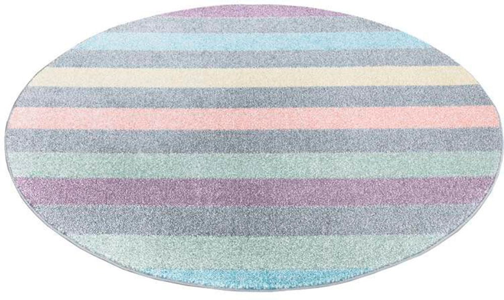 Carpet City Teppich "YOUNG955" rund 11 mm Höhe Moderner Jugend- Kinder Tepp günstig online kaufen