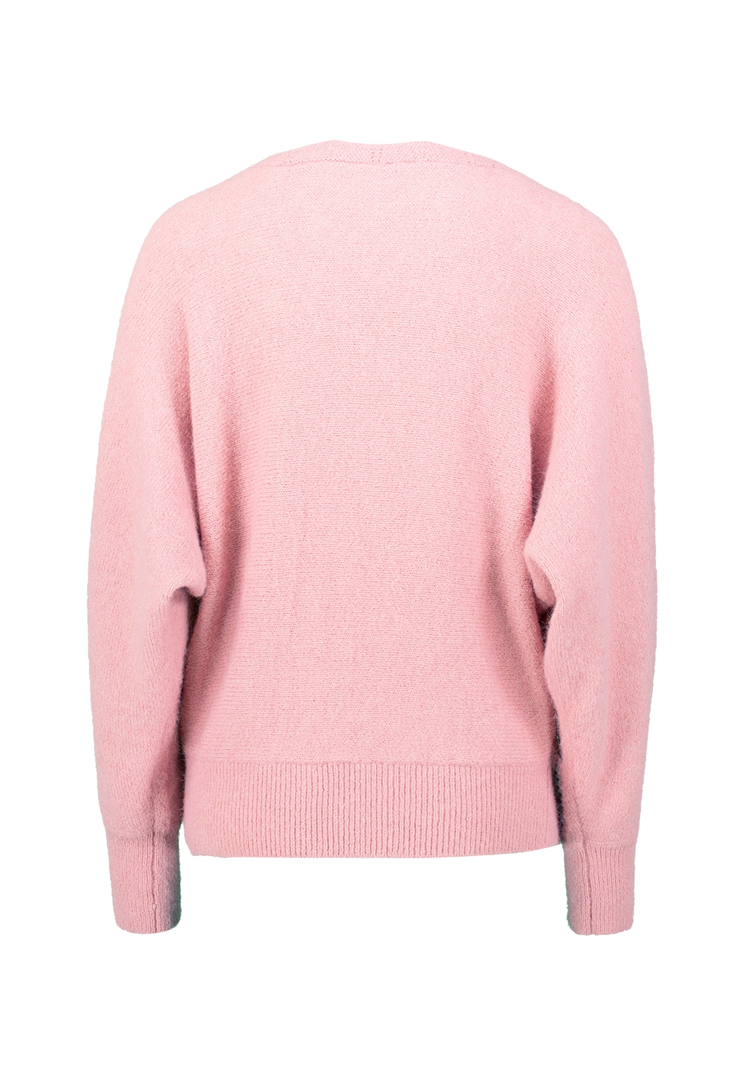 Zero Women Crewneck Knit Sweater Rose Melange 38 2
