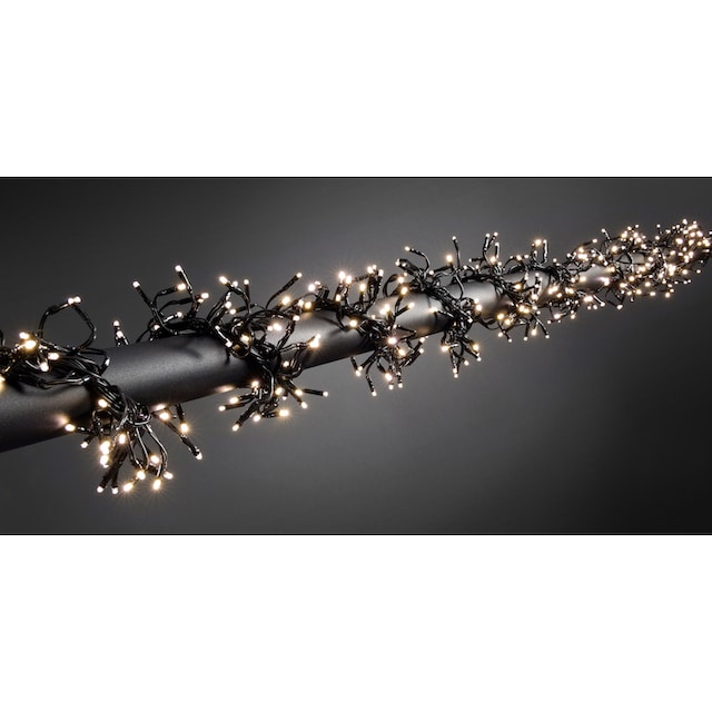 KONSTSMIDE LED-Lichterkette »Büschellichterkette Cluster, Weihnachtsdeko  aussen«, mit 8 Funktionen und 1152 warmweißen Dioden bestellen | BAUR