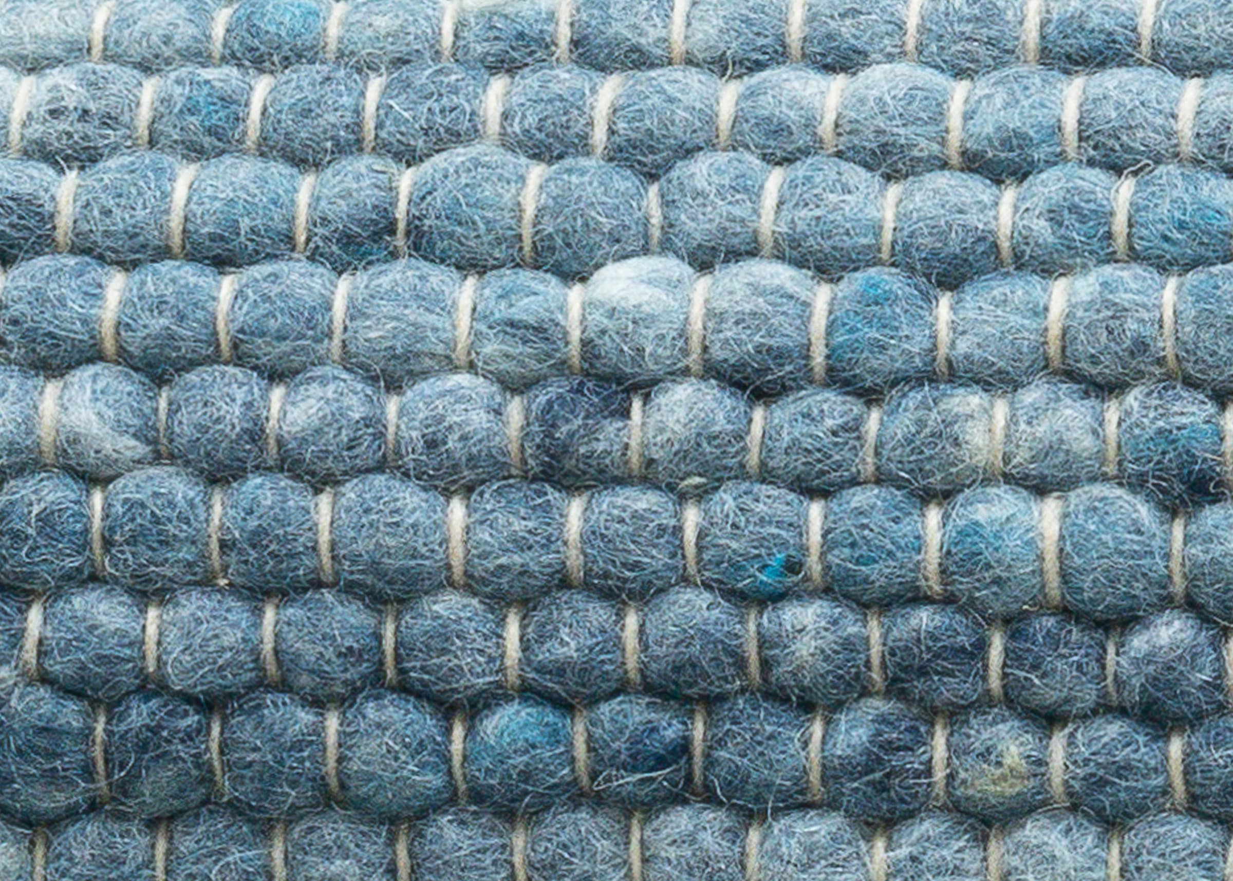 my home Wollteppich »Pirker«, rechteckig, 12 mm Höhe, Wendeteppich, meliert, reine Wolle, handgewebt, Scandi, Wohnzimmer