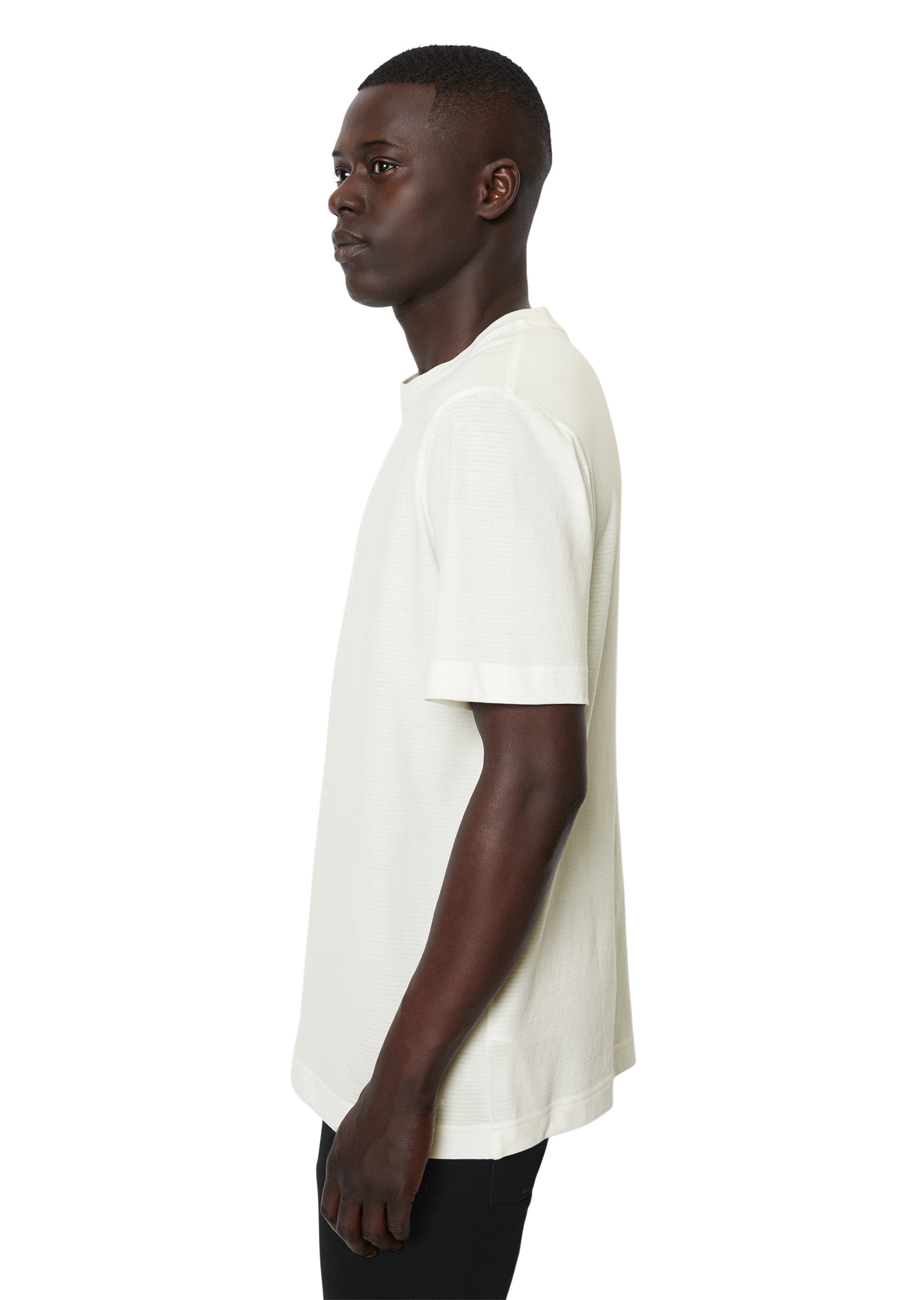Marc O'Polo T-Shirt »mit tonalen Streifen«