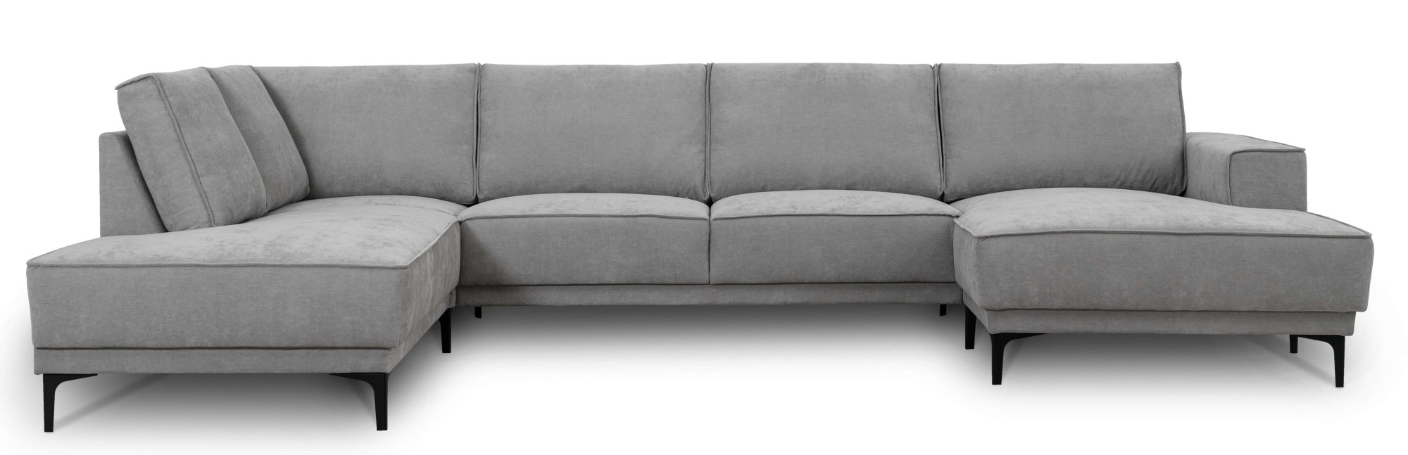 OTTO home Wohnlandschaft "XXL Sofa Oland, Struktur, Flachgewebe, Luxus-Micr günstig online kaufen