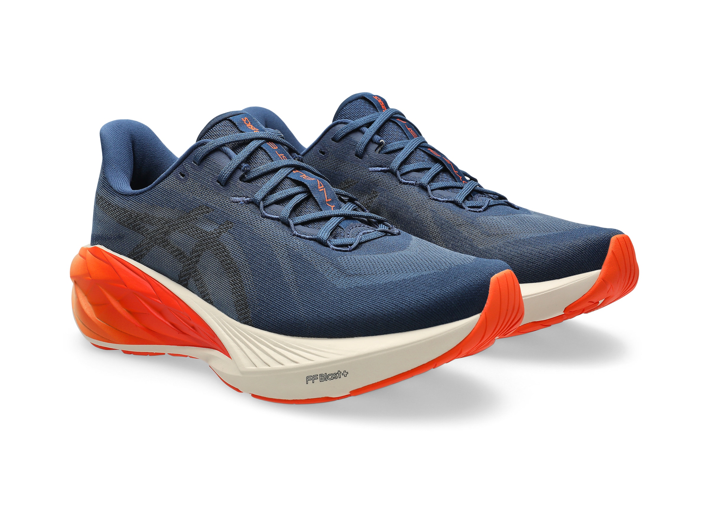 ASICS Herren Laufschuh "DYNABLAST 6", Gr. 43,5, blau, Synthetik, Schuhe, mit FF BLAST PLUS-Dämpfung