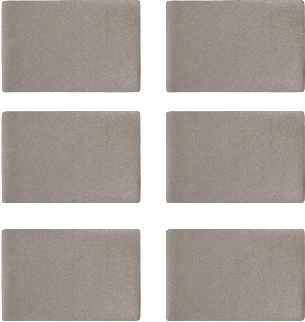 Zeller Present Platzset Kunstleder, metallic, 30x45 cm günstig online kaufen