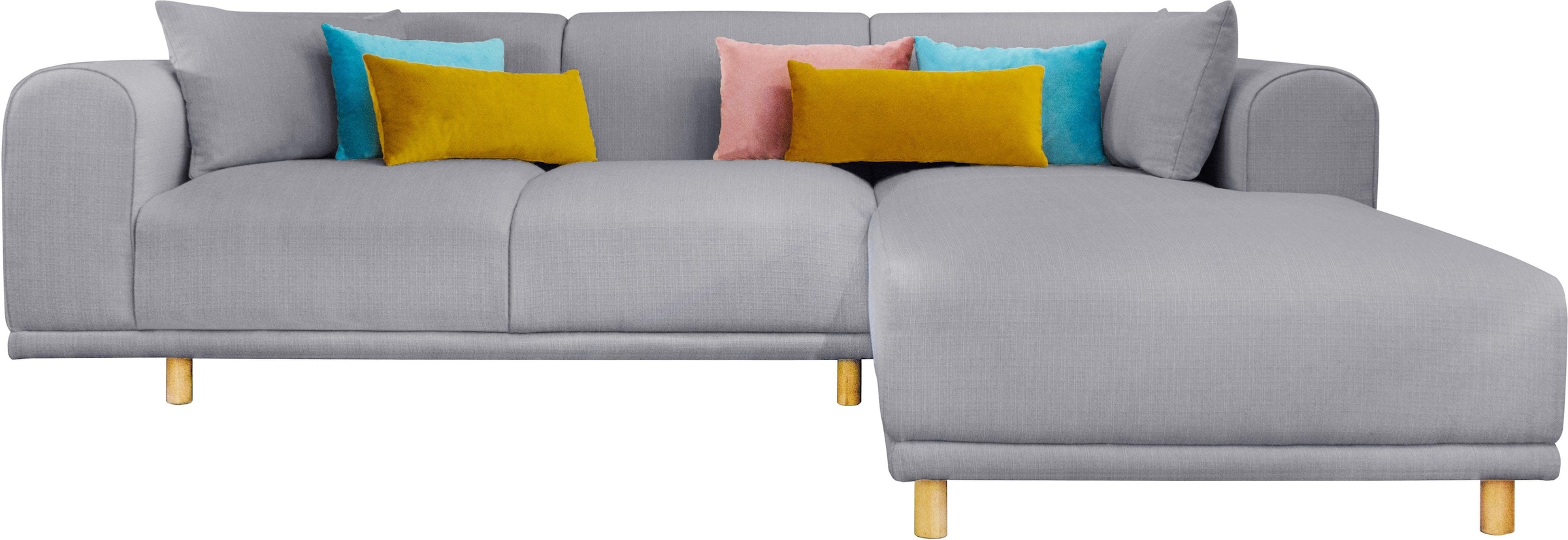 OTTO home "Maroon L-Form" in skandinavischem Design, mit losen Kissen günstig online kaufen