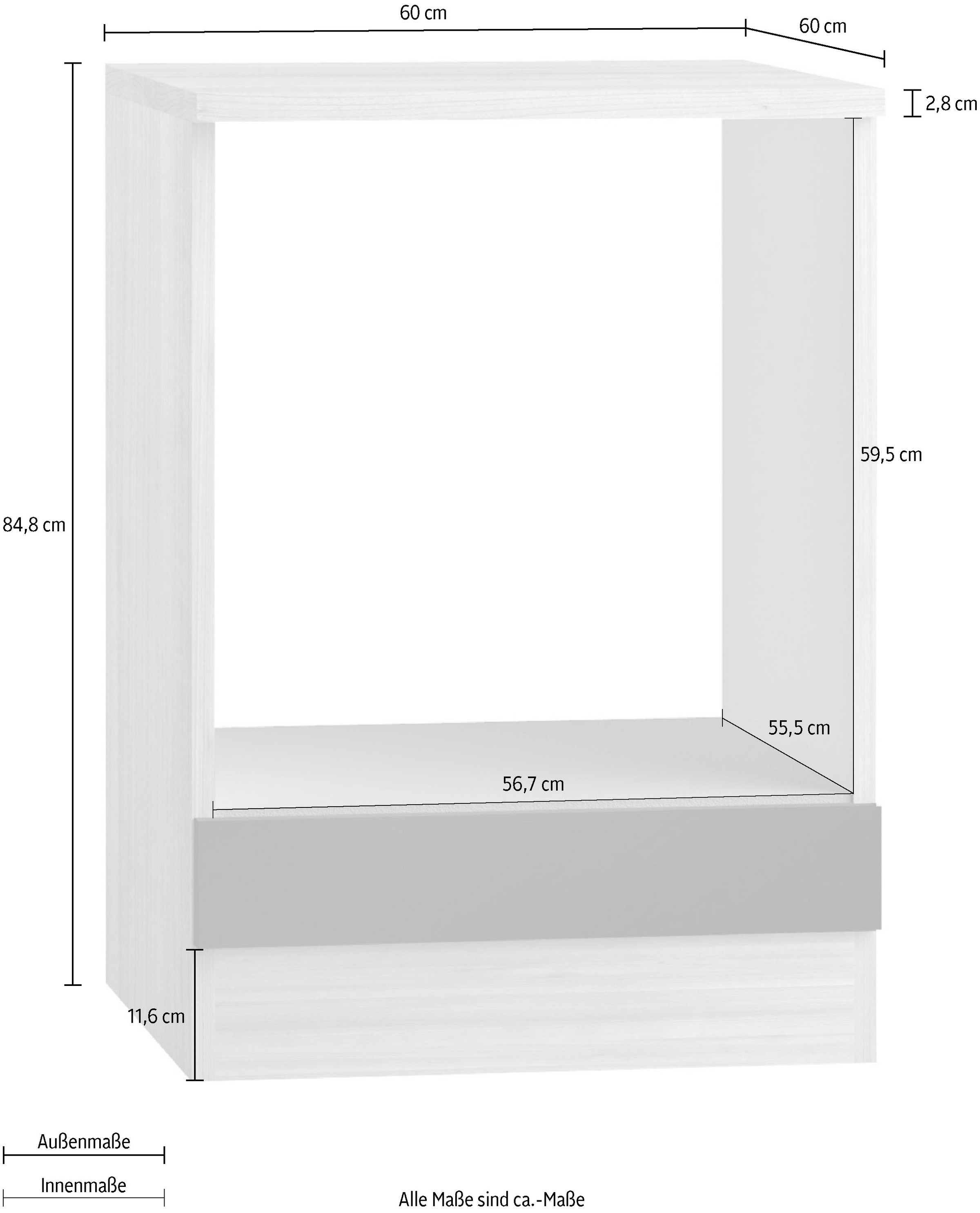 OPTIFIT Herdumbauschrank "Faro", Breite 60 cm günstig online kaufen