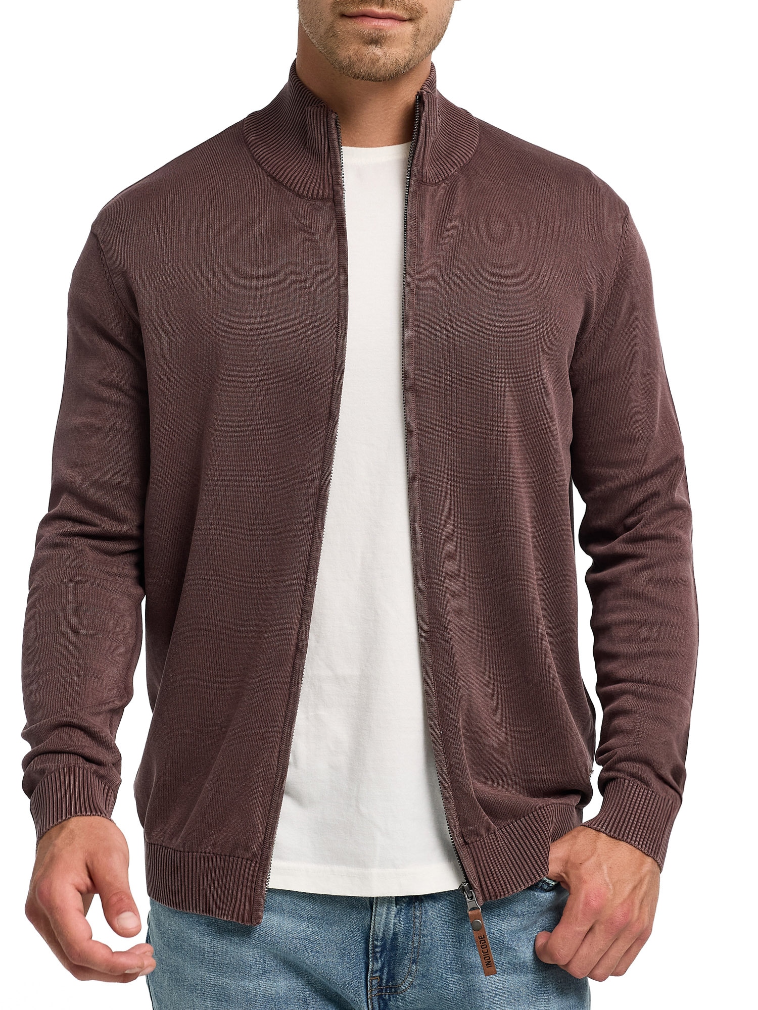 Indicode Strickjacke »INArkmill cardigan« Baumwolle, regular fit