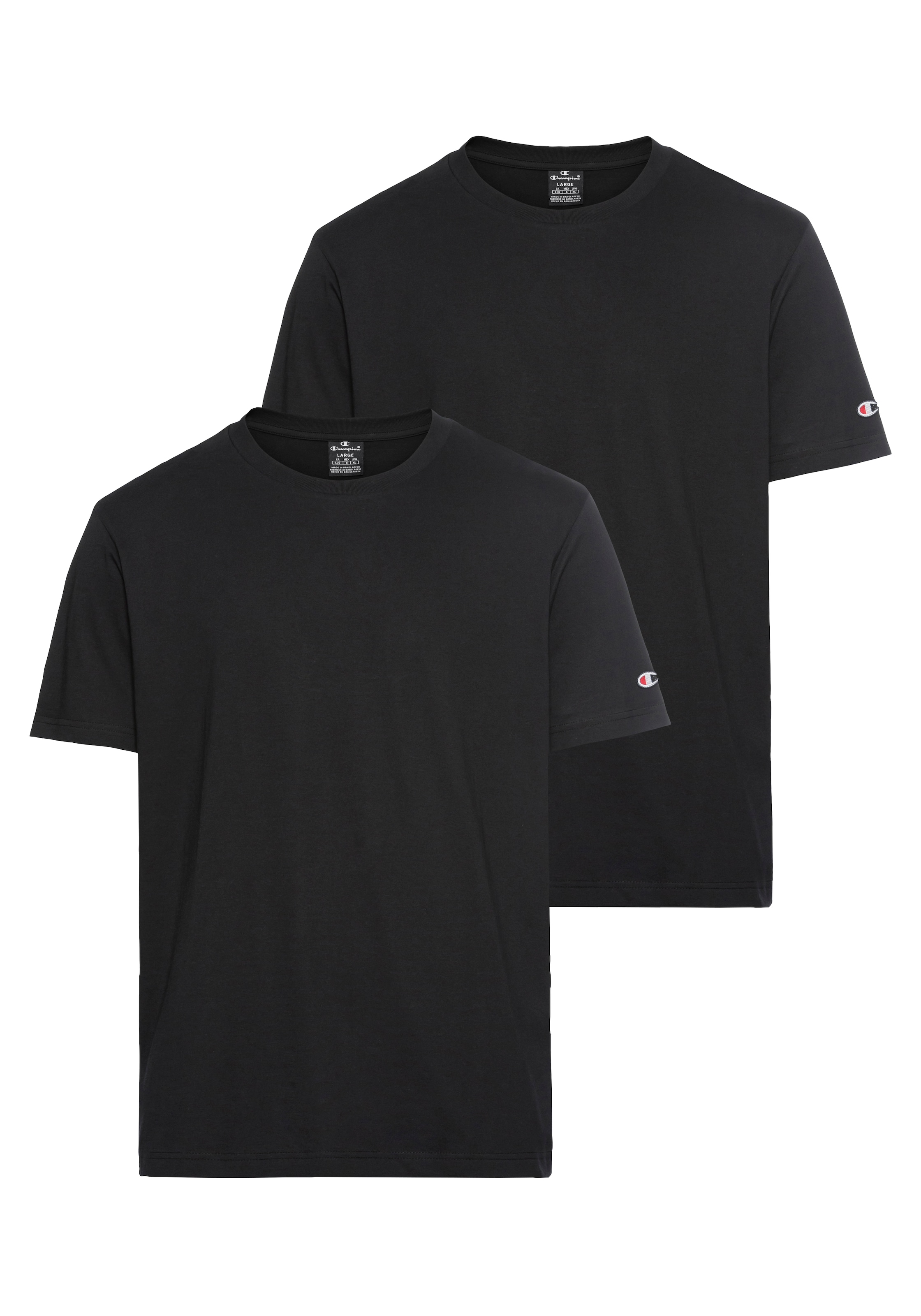 Champion T-Shirt »Basic 2pack Crew-Neck«, (Packung, 2 tlg., 2)