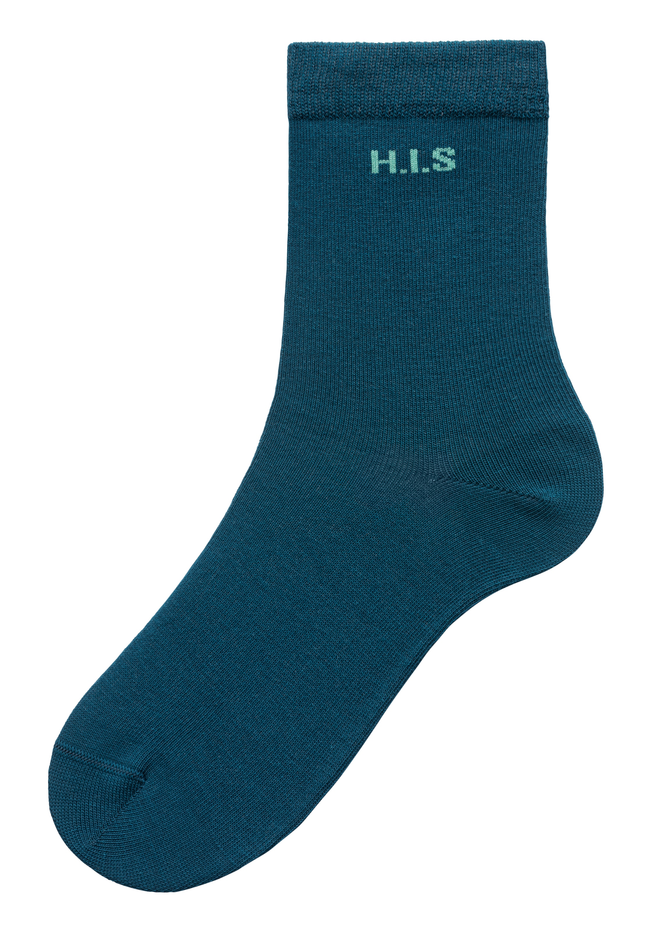 H.I.S Socken, (16 Paar), BAUR mit | Markenlogo kaufen eingestricktem