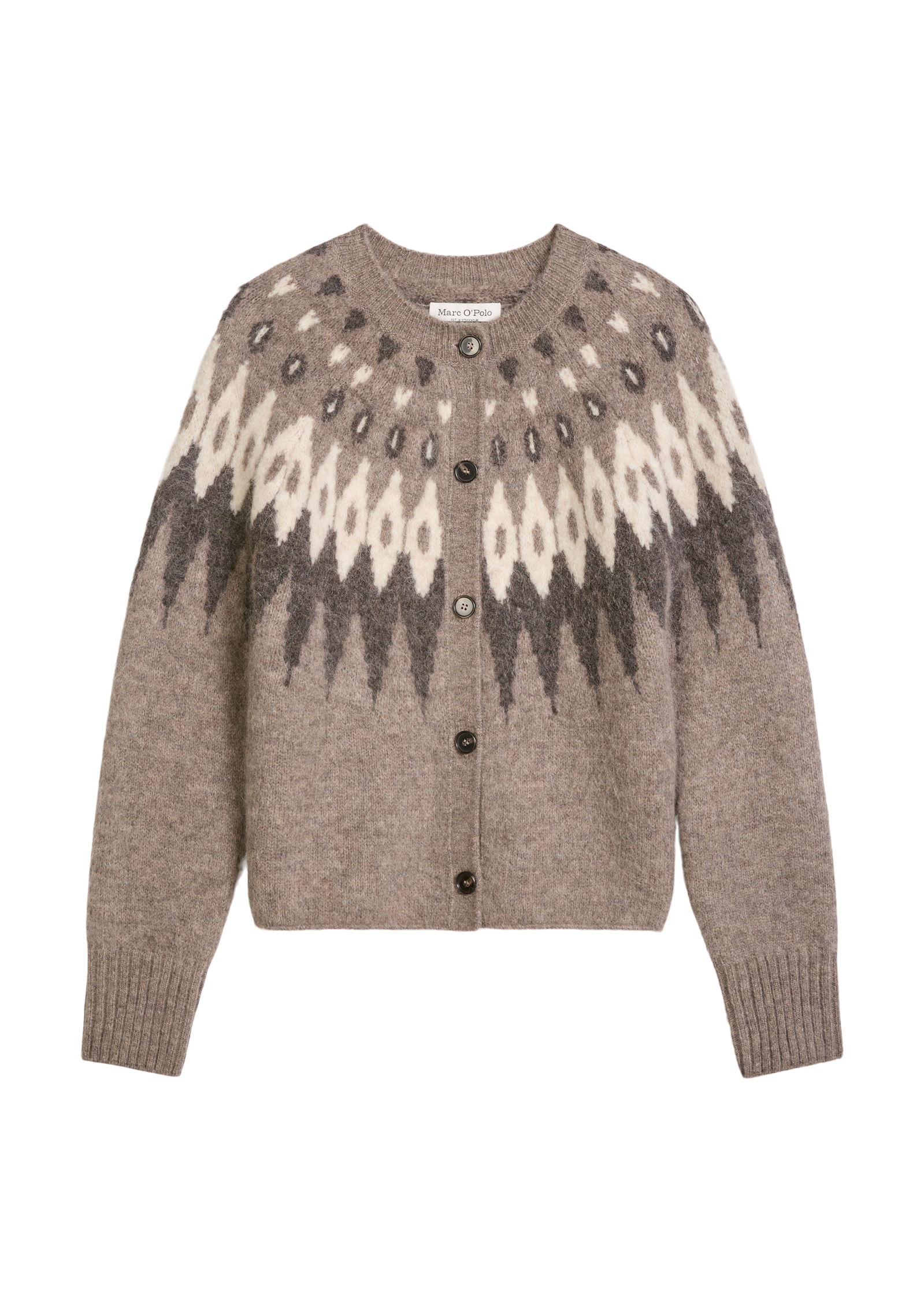 Marc O'Polo Cardigan »aus kuscheligem Wolle-Alpakawolle-Mix«