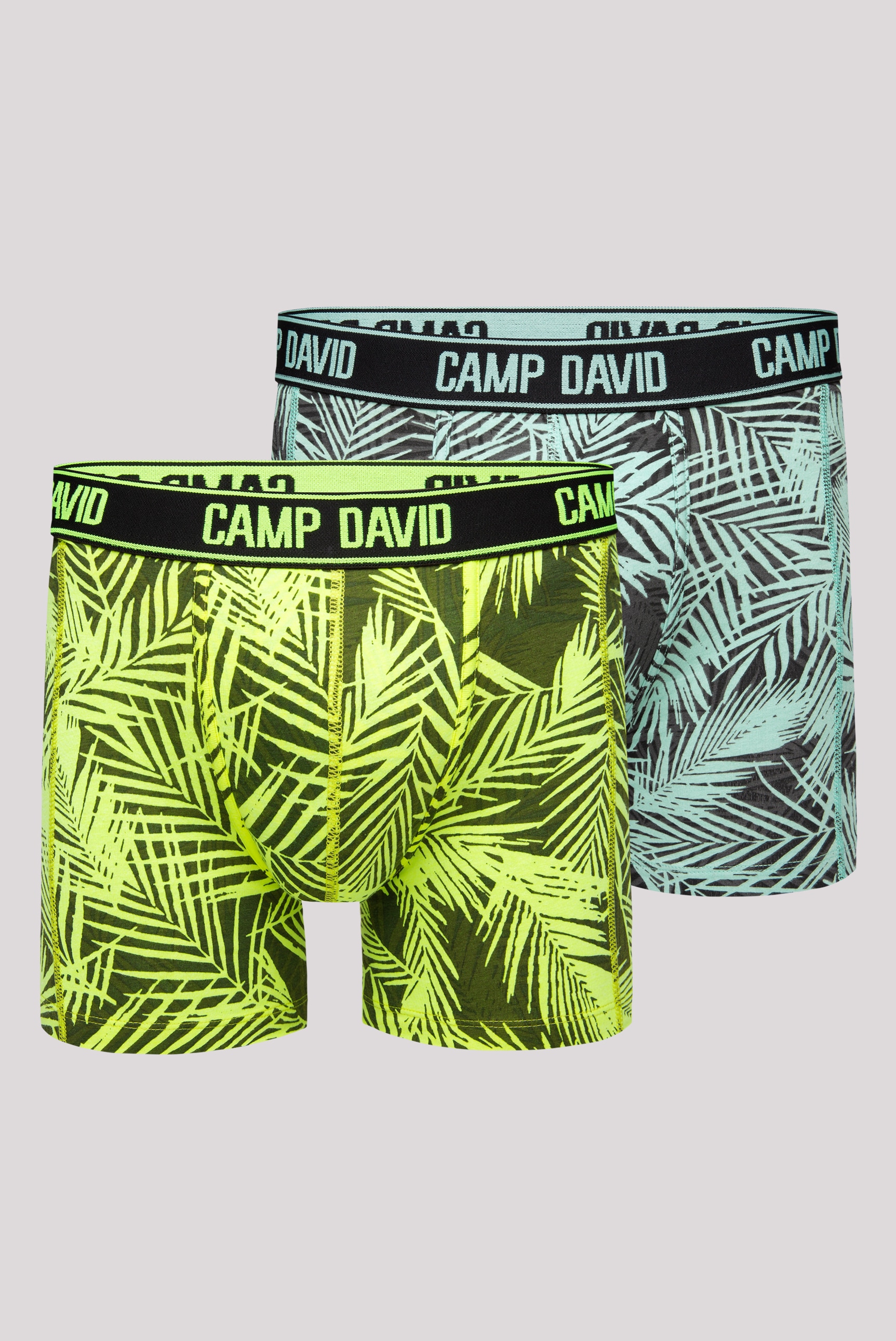 CAMP DAVID Boxershorts "Set:", (2 St.), mit All Over Print