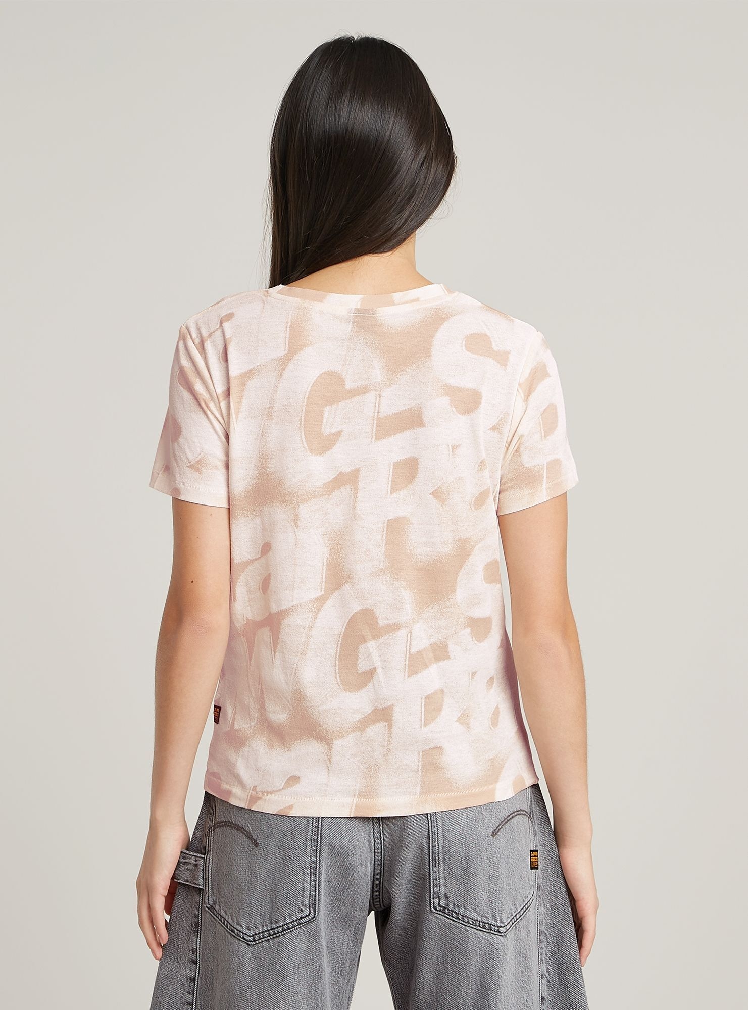 G-STAR T-Shirt »Sprayed Letters T-Shirt«