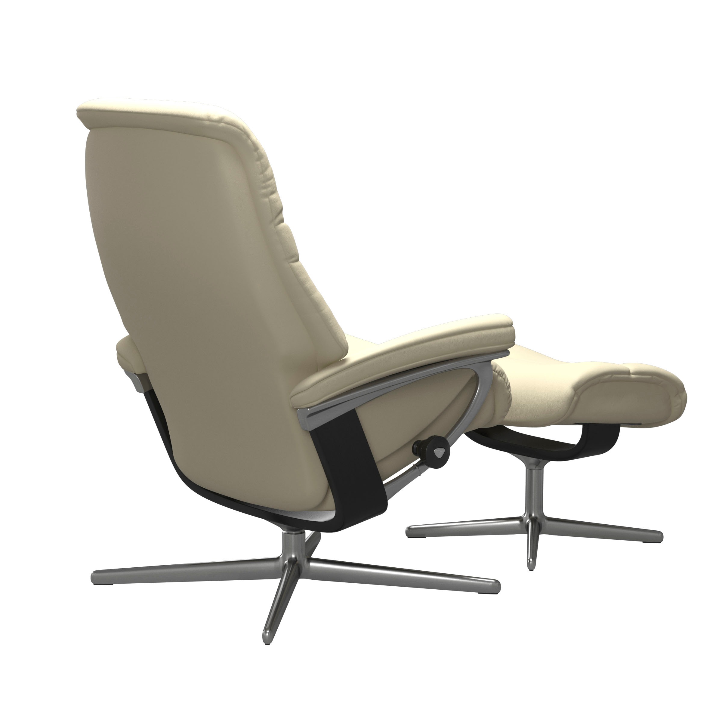 Stressless® Fußhocker »Sunrise«, mit Cross Base, Größe S, M & L, Holzakzent Schwarz