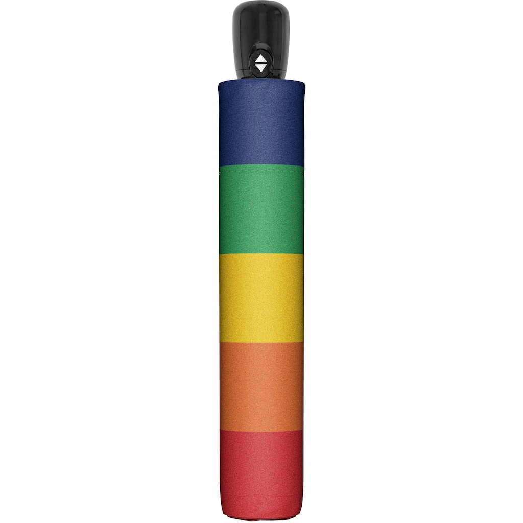 doppler® Taschenregenschirm »modern.ART Magic Mini, Pride rainbow«