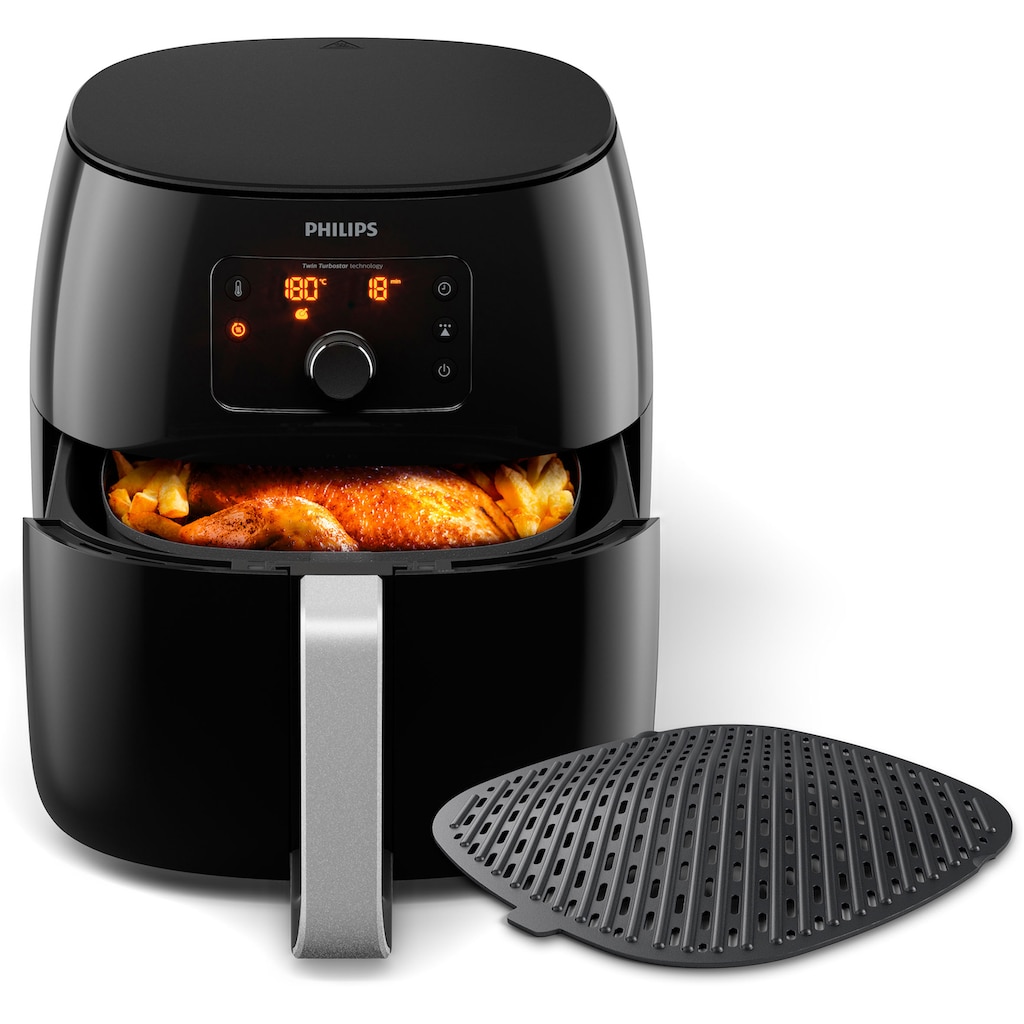 Philips Heißluftfritteuse »Airfryer XXL HD9654/90«, 2225 W, Fassungsvermögen 1,4 kg, inkl. Grilleinsatz im Wert von UVP €54,99