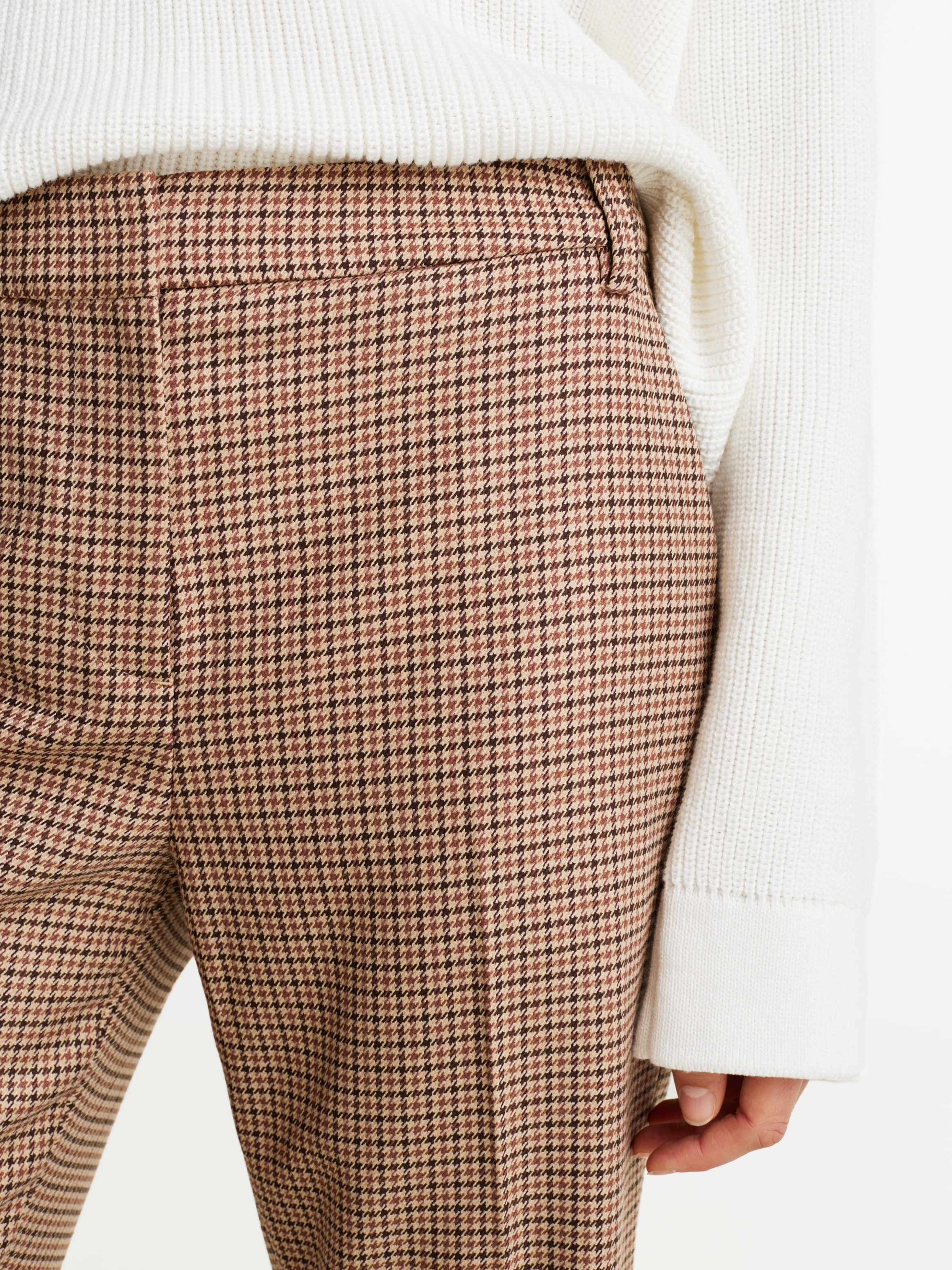 Tommy Hilfiger Webhose »CORE CHECK SLIM STRAIGHT PANT«, im Karodessin
