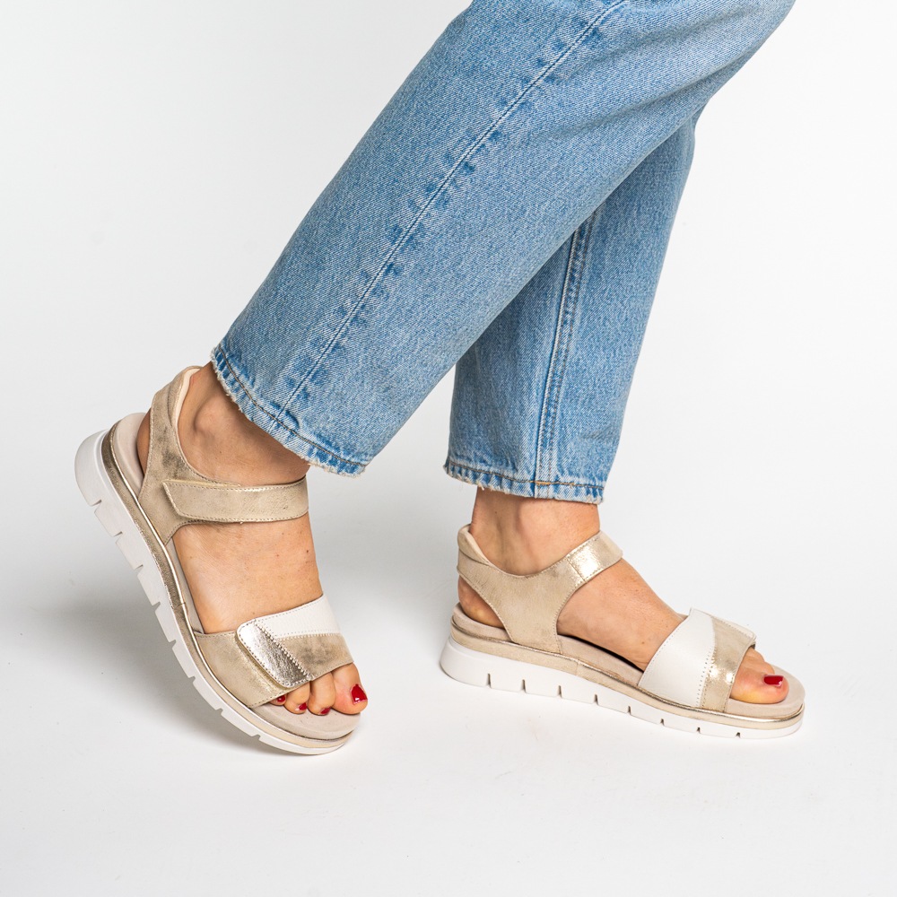 Ara Keilsandalette "CAMBRIDGE" Keilabsatz, Riemchensandale mit Klettverschl günstig online kaufen