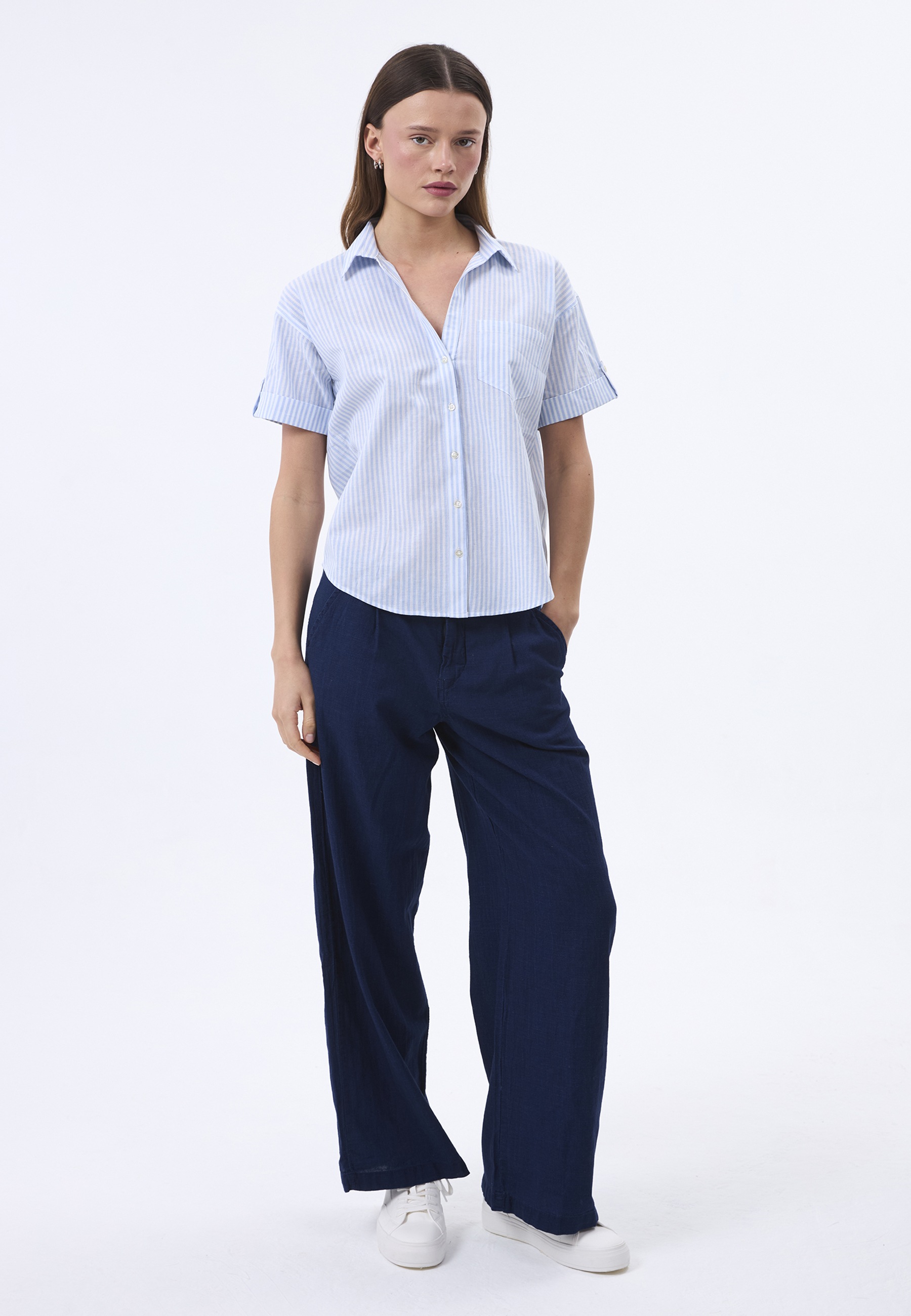 Felix Hardy Kurzarmbluse "Hemd" günstig online kaufen