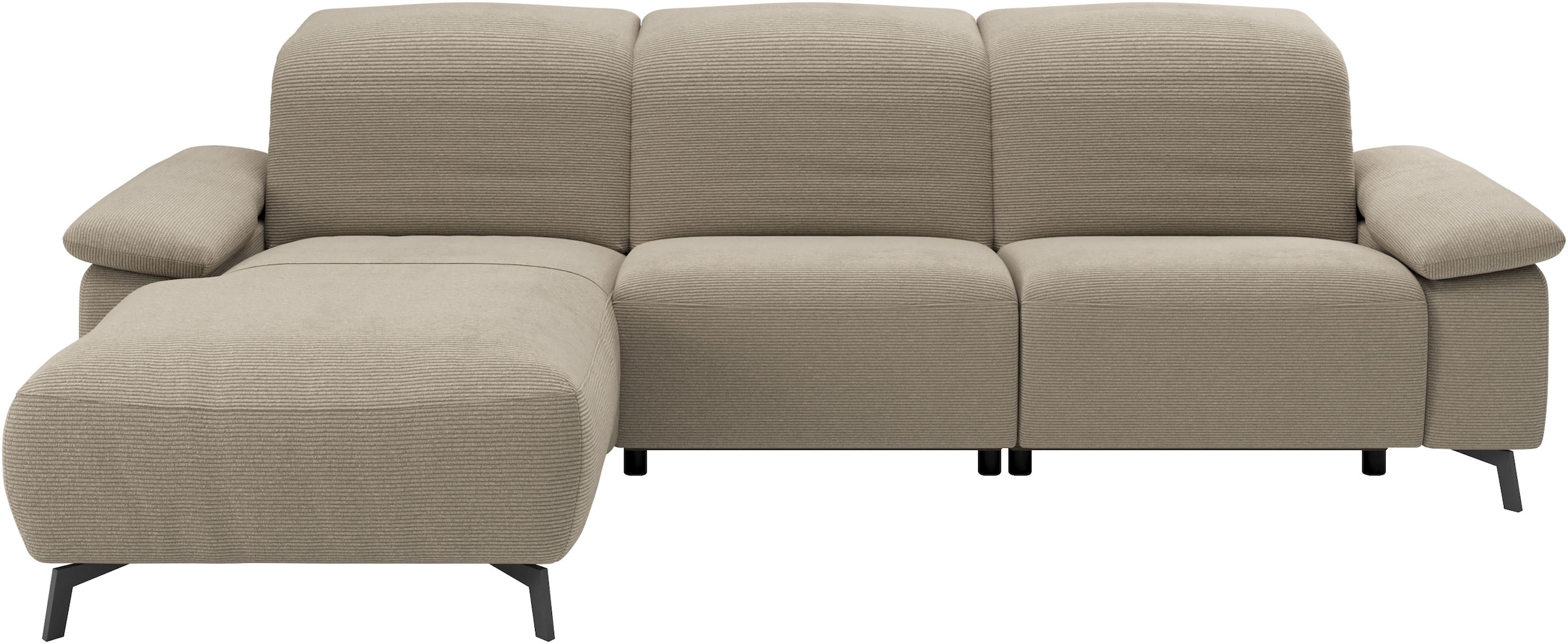 Musterring 1100000002199 "MR 370, intelligenter Komfort im modernen Design" Optionale Relaxfunktion, flexible Kopfteile & klappbare Armlehnen