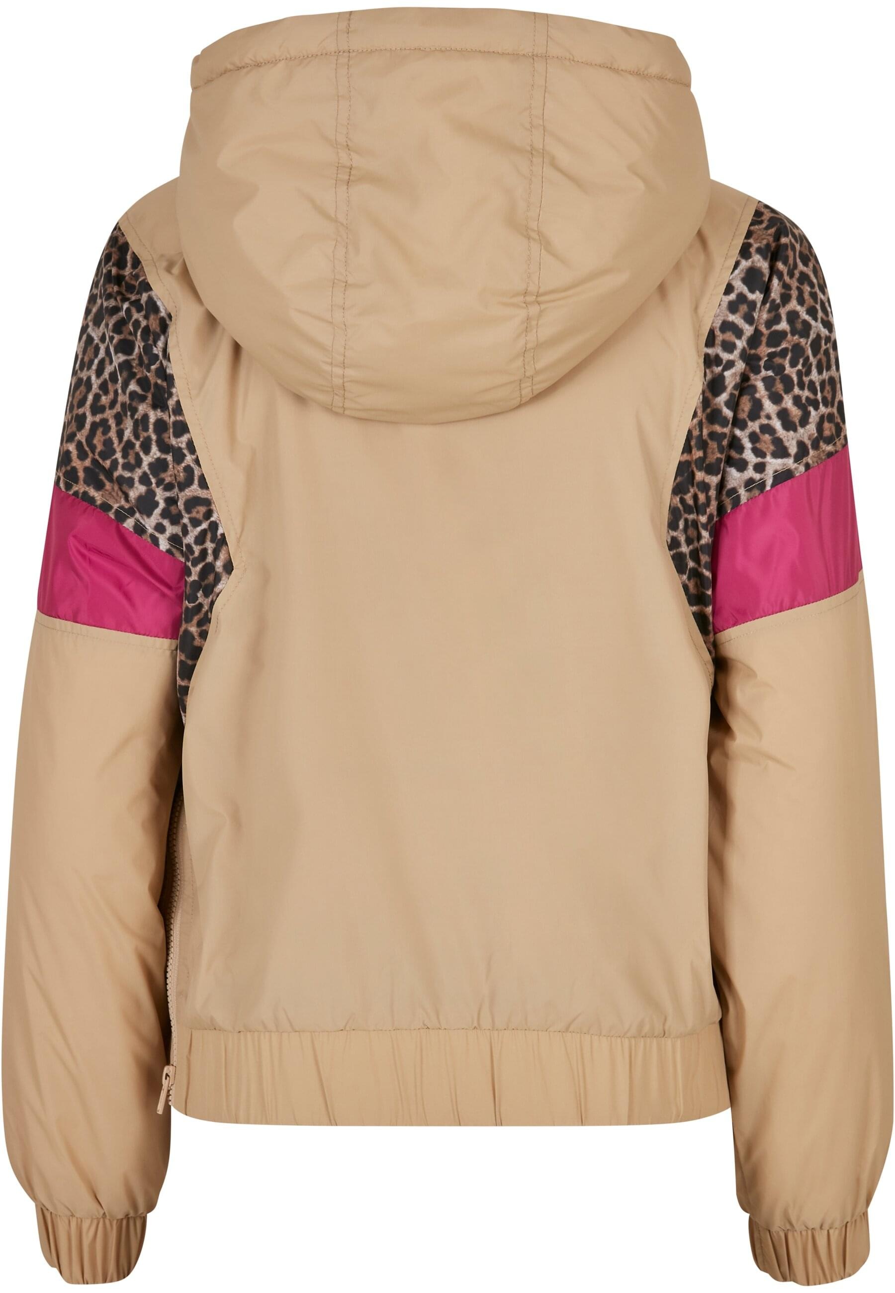 URBAN CLASSICS Allwetterjacke »Urban Classics Damen Ladies AOP Mixed Pull Over Jacket«, (1 St.), mit Kapuze