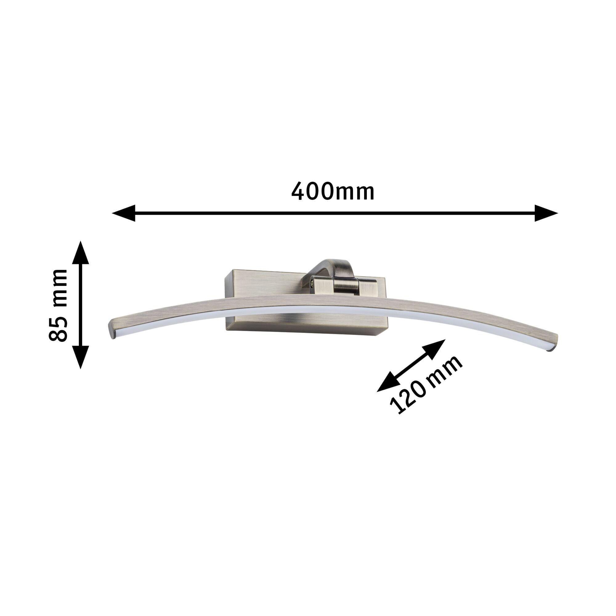 Paulmann LED Bilderleuchte »Bento 3000K, 230V«, 1 flammig