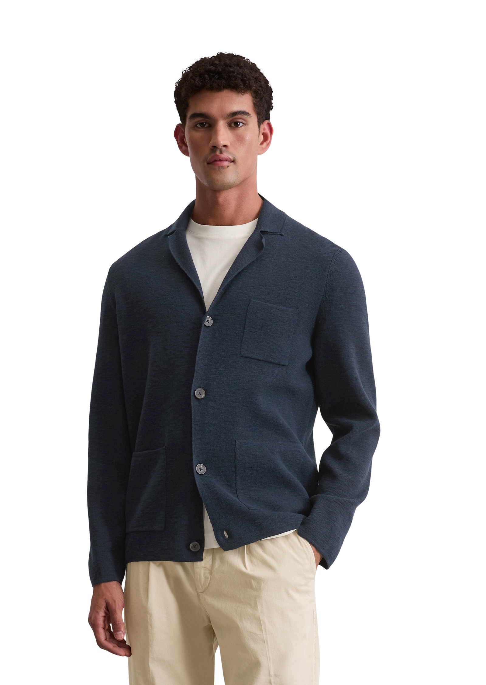 Marc OPolo Cardigan "aus reiner Bio-Baumwolle" günstig online kaufen