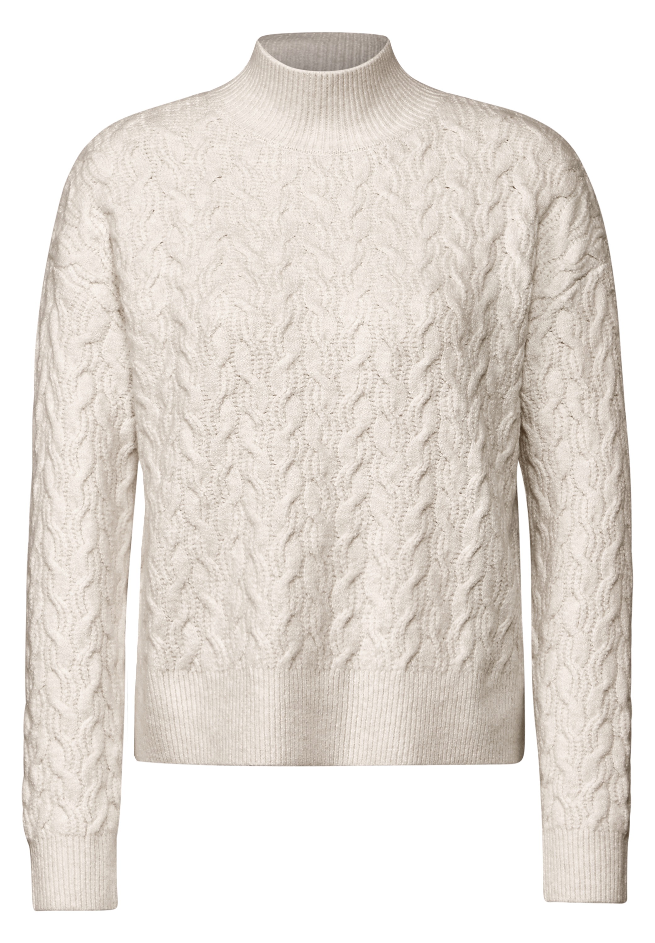 STREET ONE STUDIO Strickpullover, aus softem Materialmix