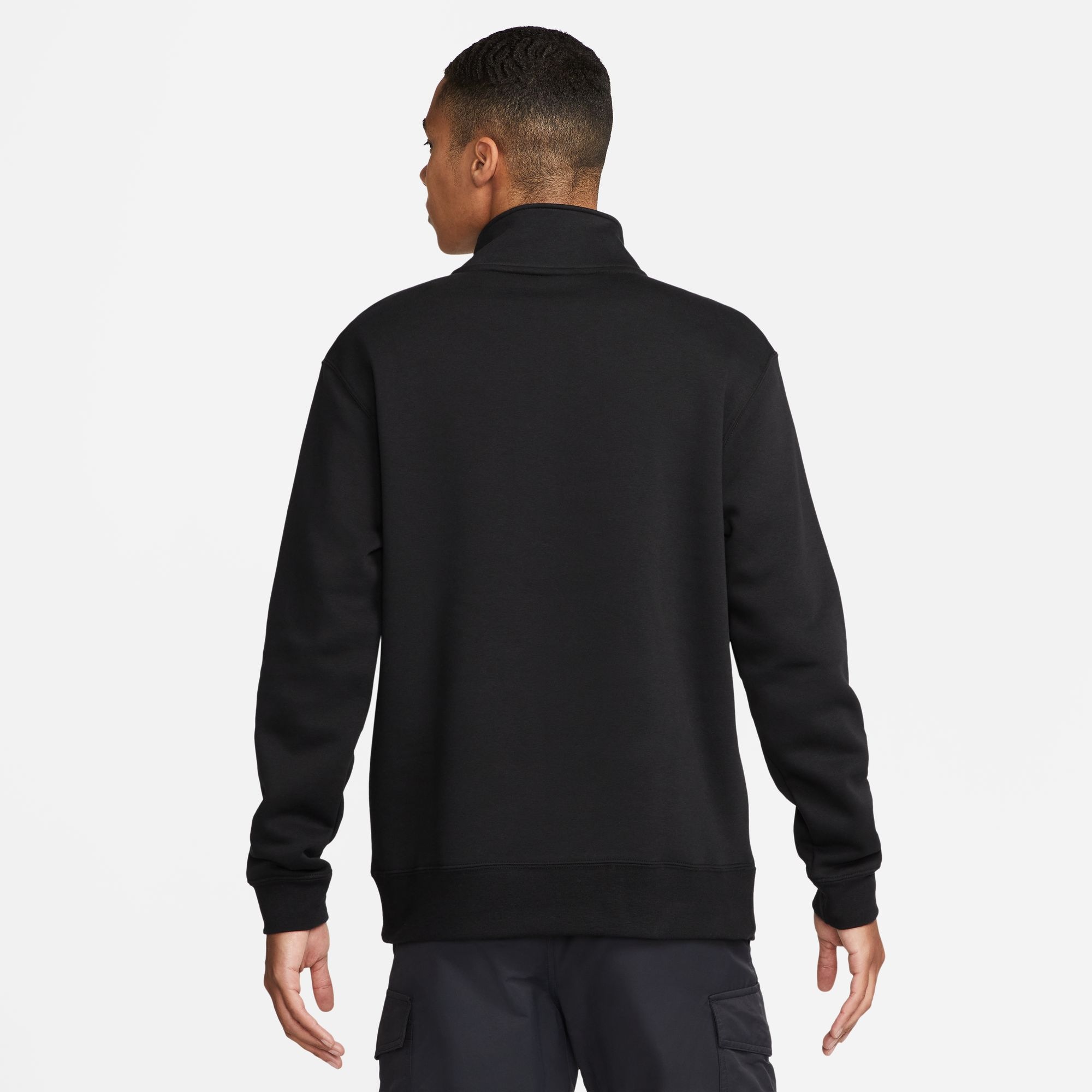 Nike Sportswear Sweatshirt »CLUB MEN'S BRUSHED-BACK 1/-ZIP PULLOVER«